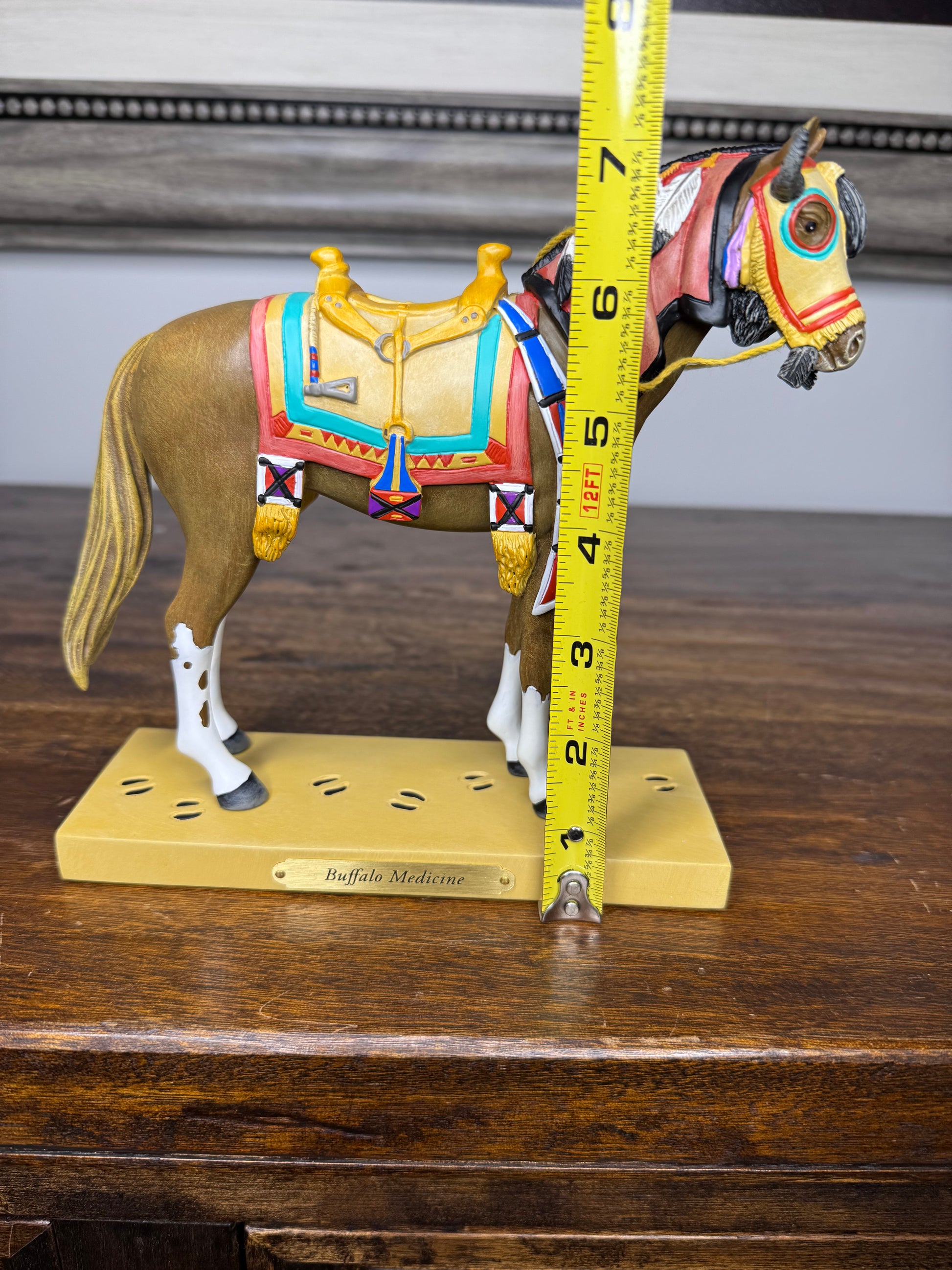 Trail of Painted Ponies Buffalo Medicine Figurine NIB