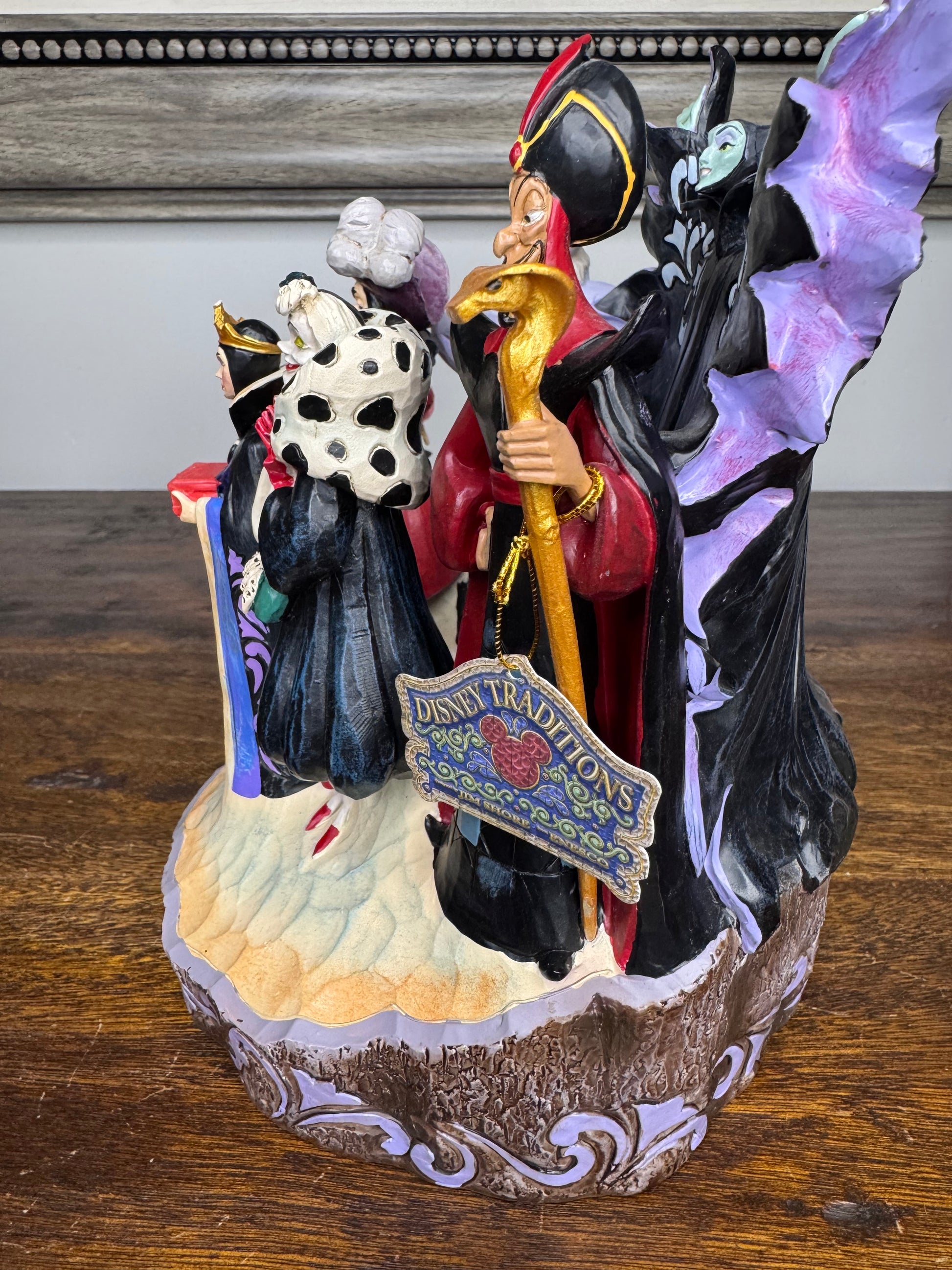 Disney Traditions Jim Shore Vilains Carved by Heart NIB