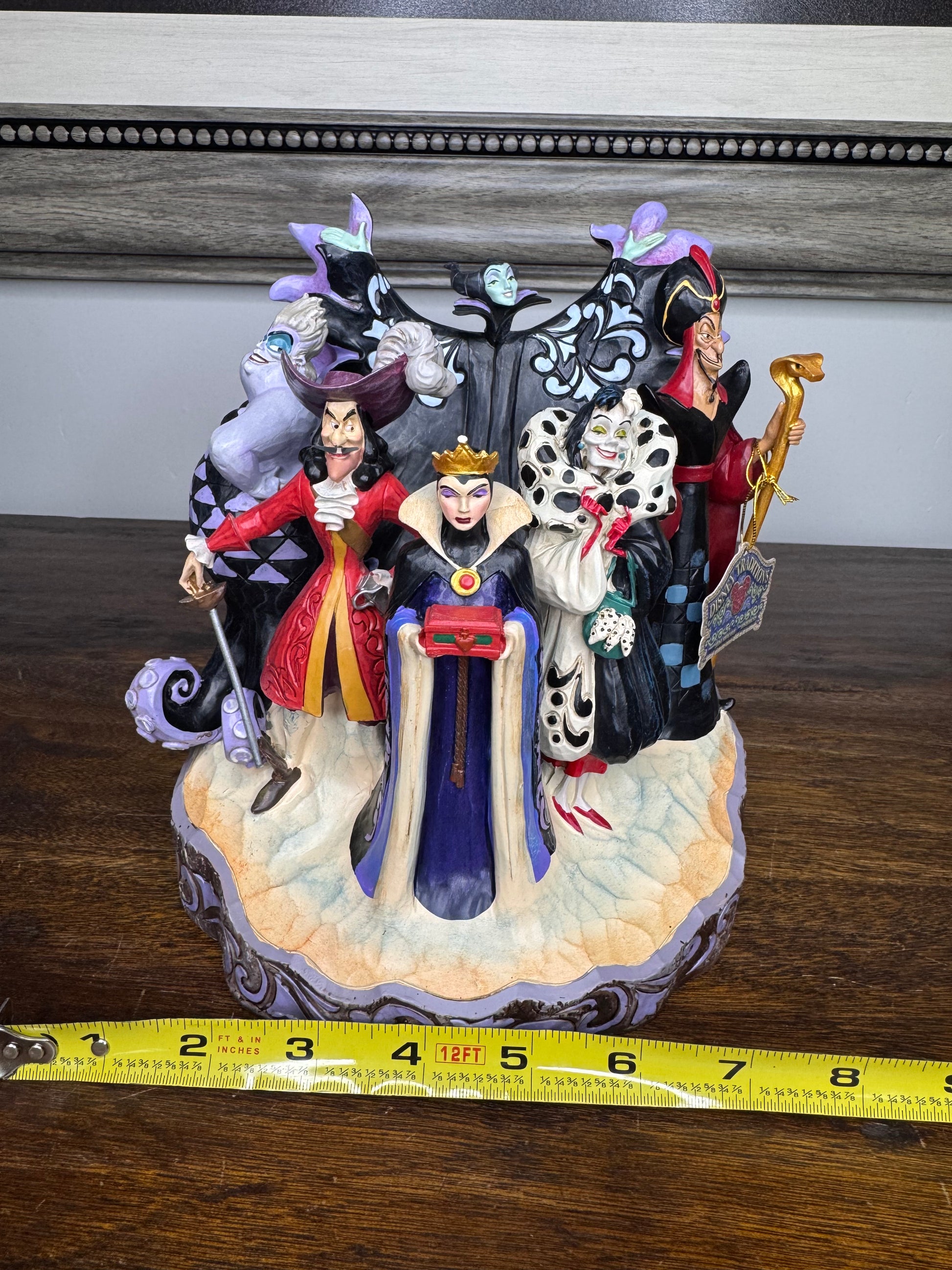 Disney Traditions Jim Shore Vilains Carved by Heart NIB