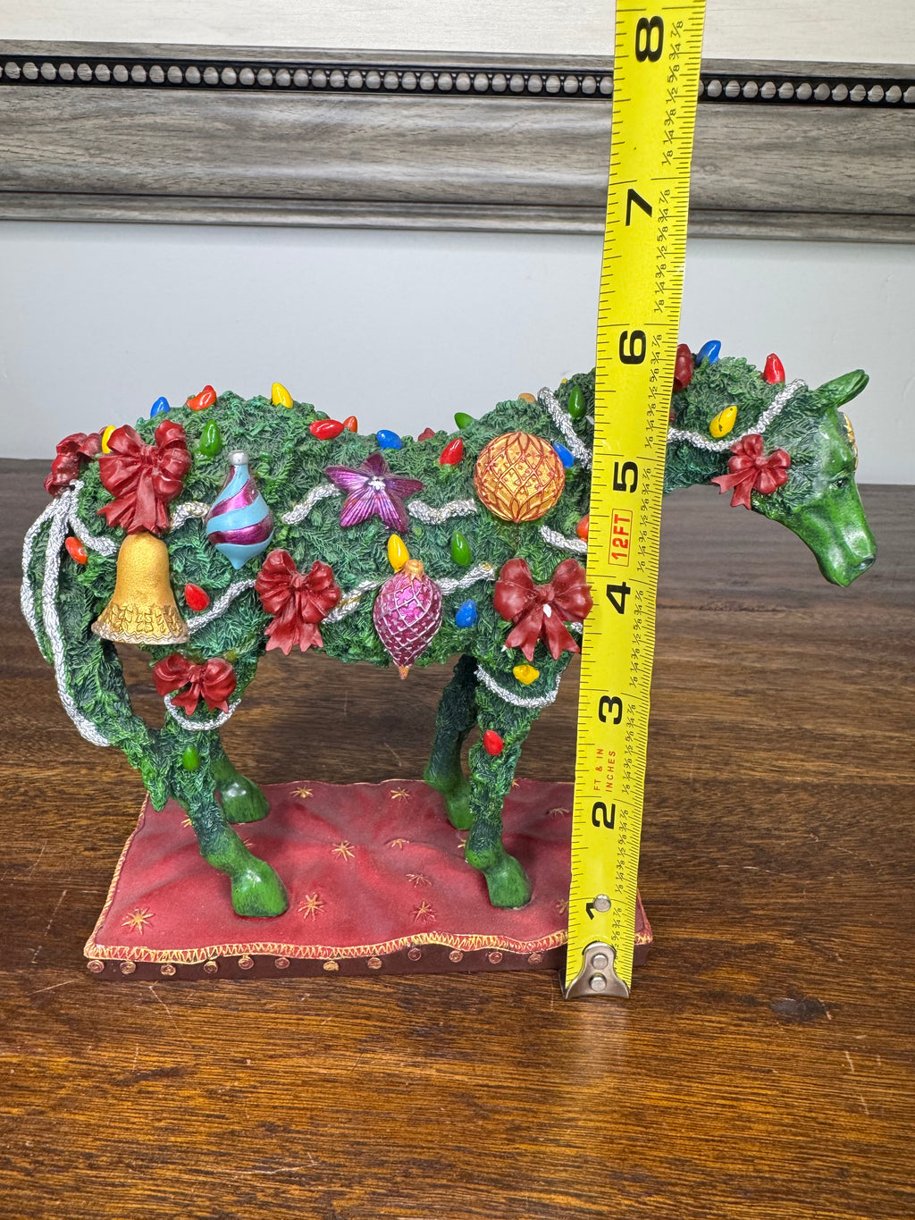 Vintage 1st Ed  2005 Trail Of Painted Ponies "Deck The Halls" Figurine w/ Box
