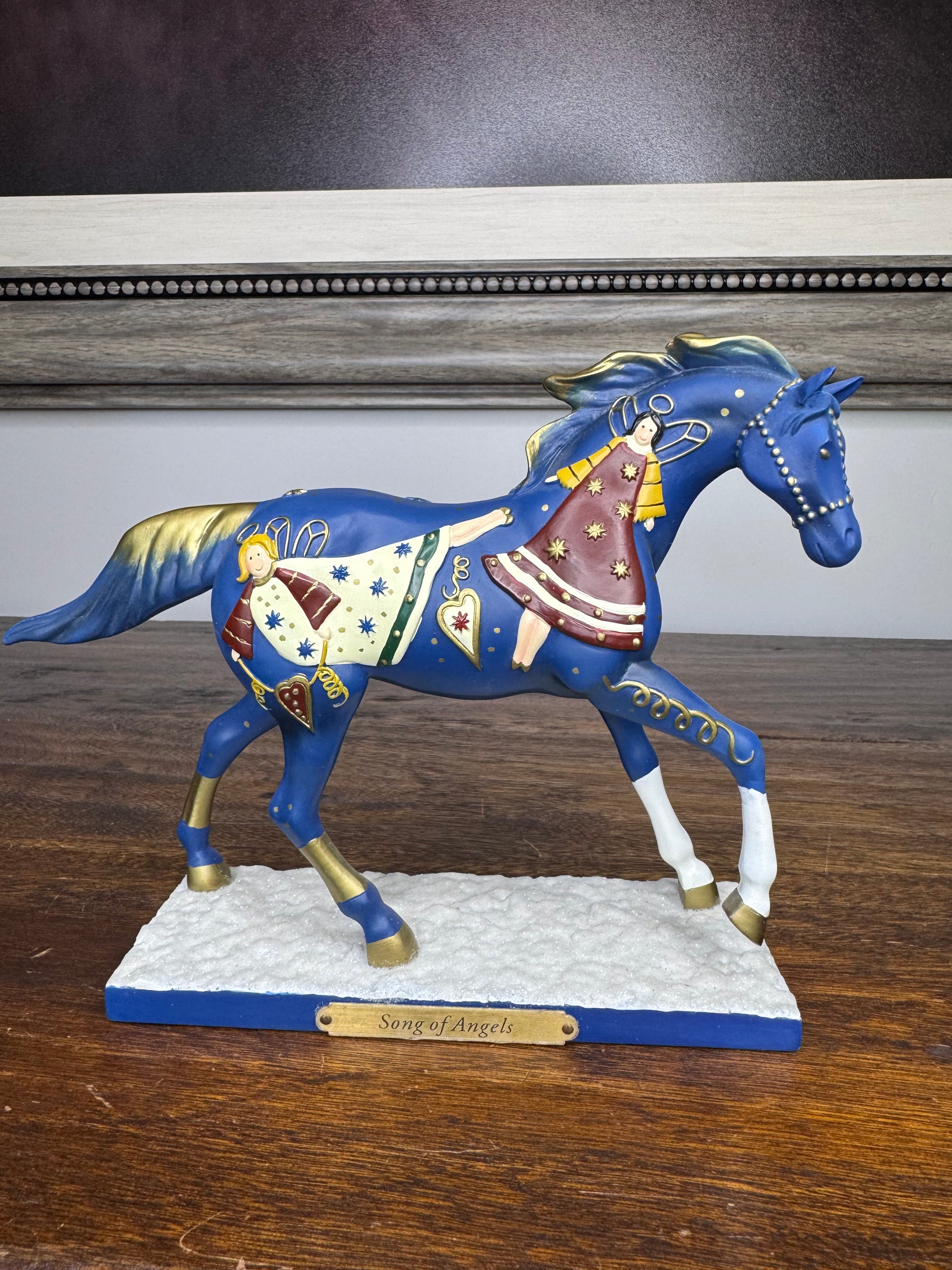 Vintage 1st Edition 2010 Trail of Painted Ponies "Song of Angels" w/Original Box