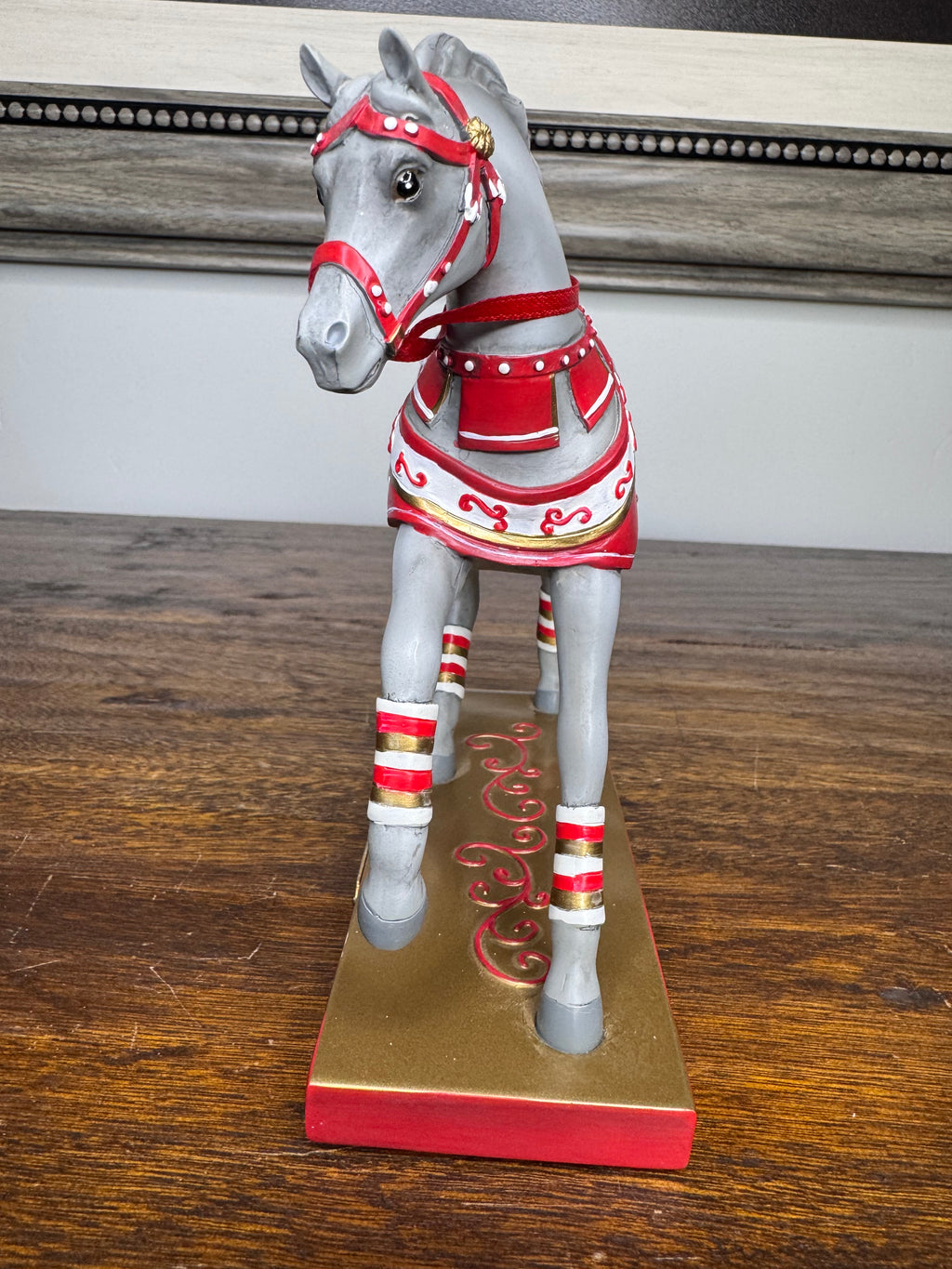 Vintage 1st Edition 2016 Trail of Painted Ponies "Crimson Joy" Figurine w/ original Box
