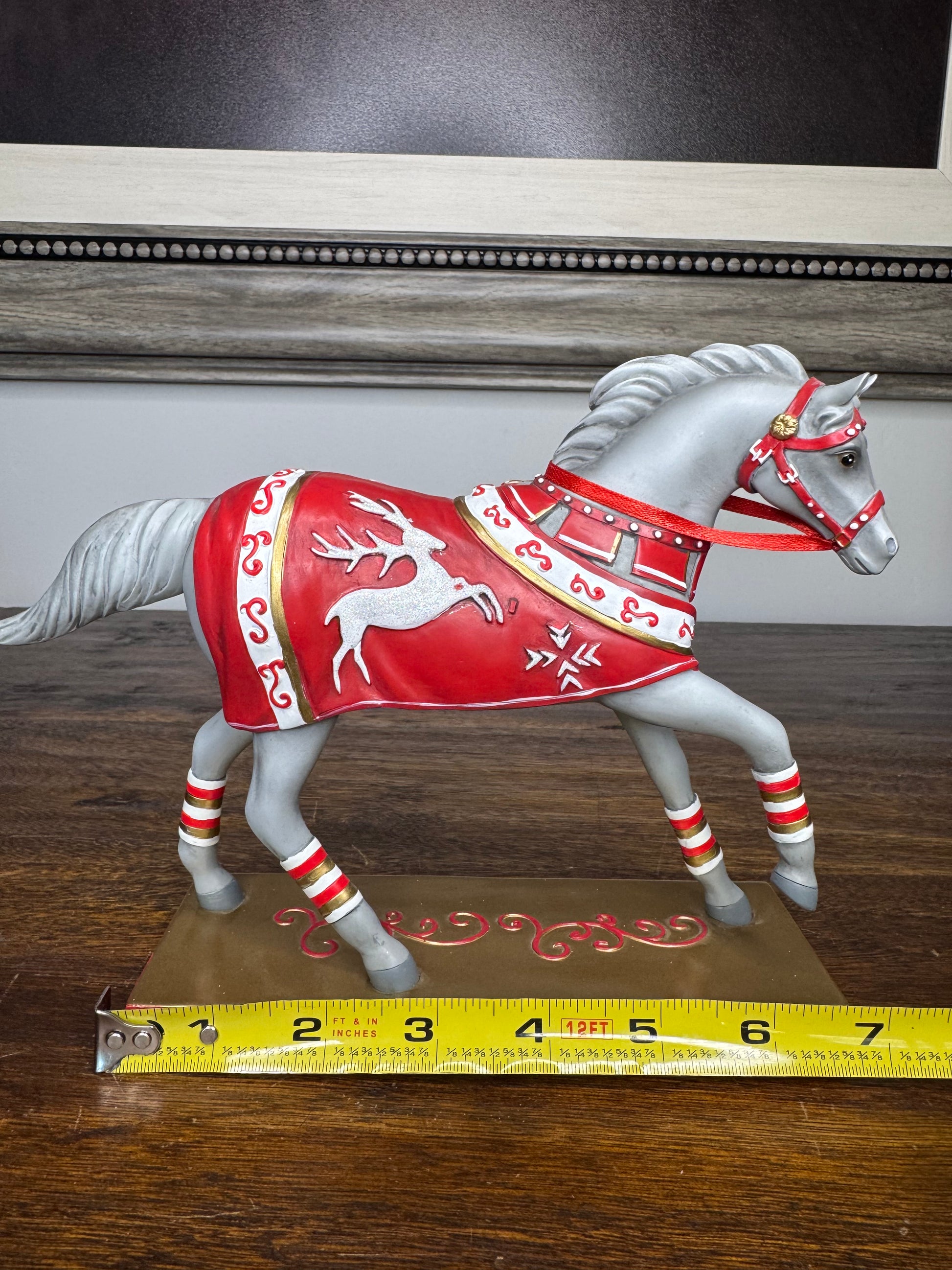 Vintage 1st Edition 2016 Trail of Painted Ponies "Crimson Joy" Figurine w/ original Box