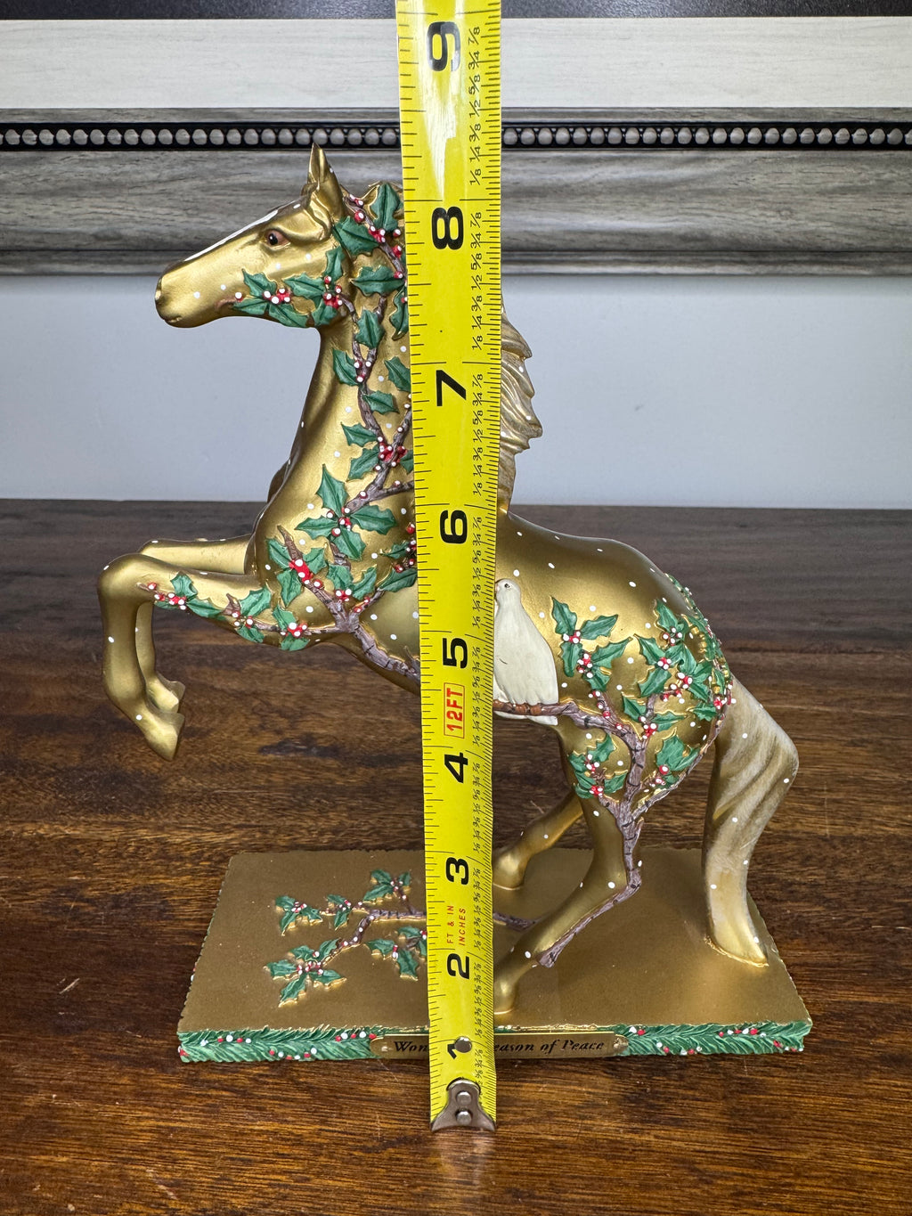2017 1st Edition Trail of Painted Ponies "Wonderful Season of Peace" Figurine w/original Box