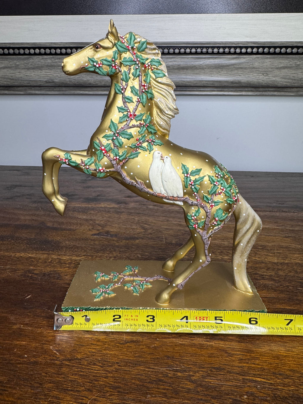 2017 1st Edition Trail of Painted Ponies "Wonderful Season of Peace" Figurine w/original Box