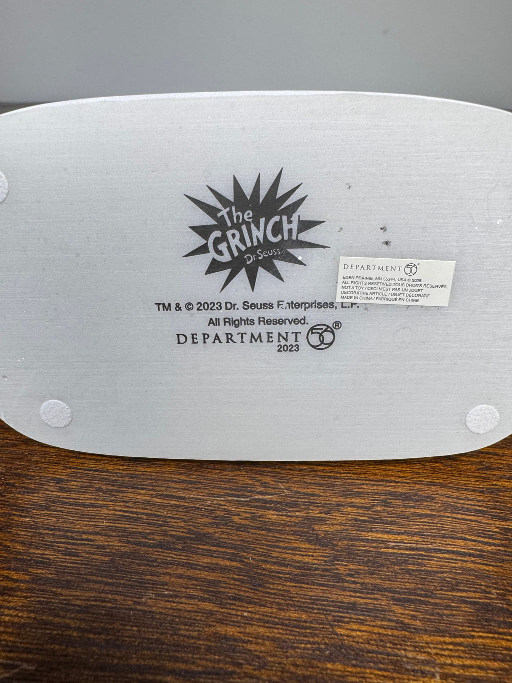 New Dept 56 Grinch Village Who-Ville Christmas Deliveries