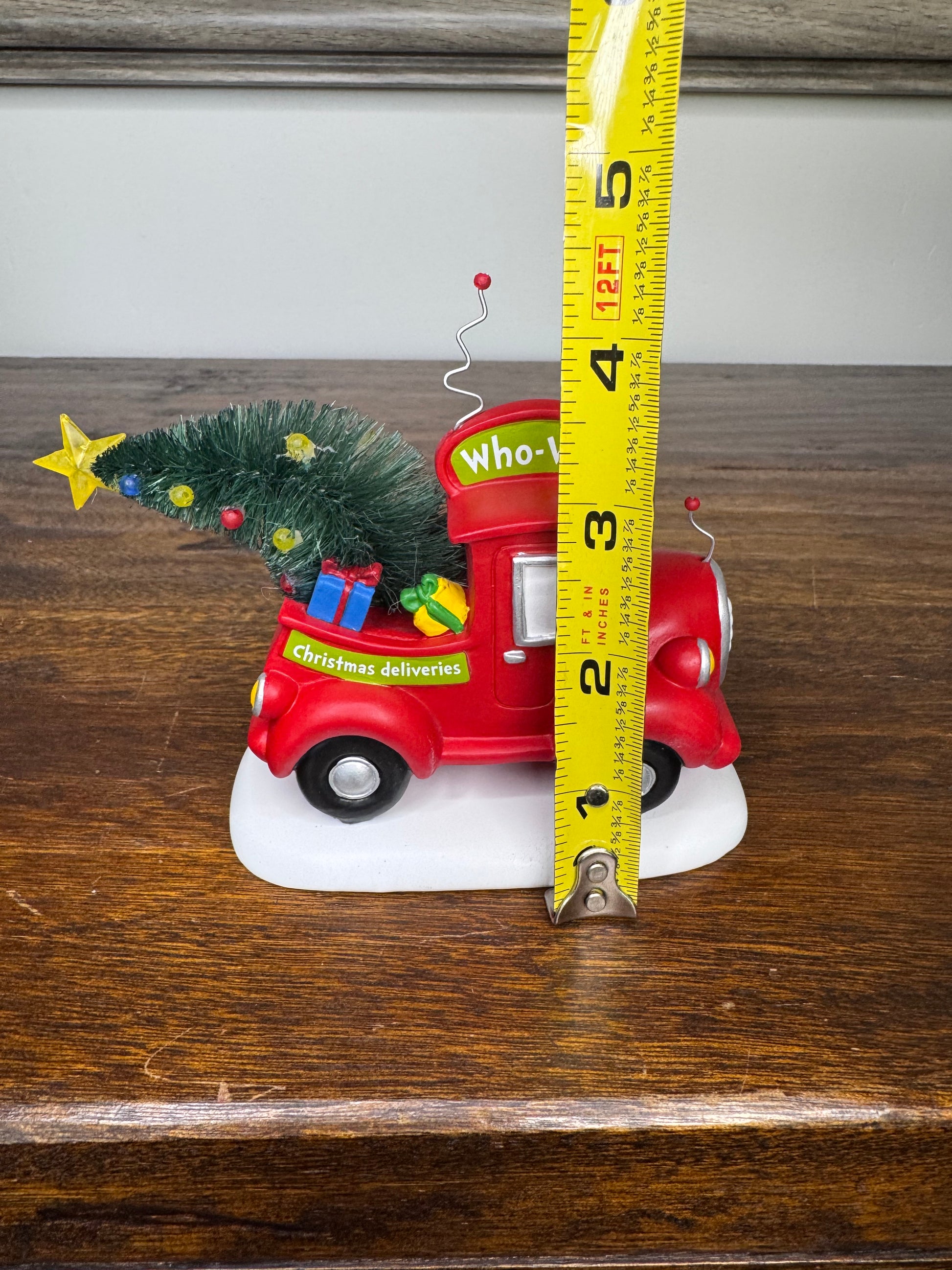 New Dept 56 Grinch Village Who-Ville Christmas Deliveries