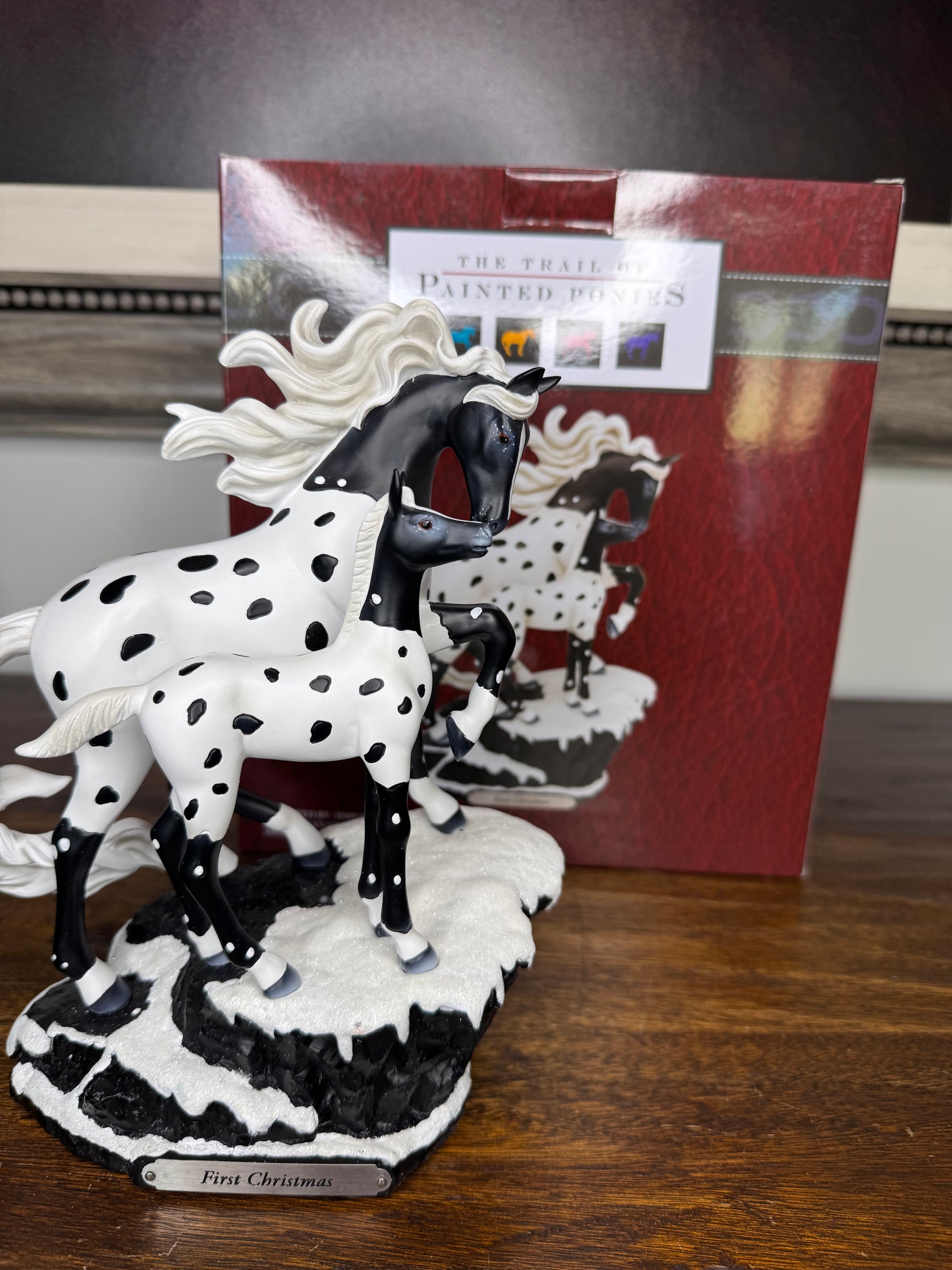 New Trail of Painted Ponies "First Christmas" Figurine