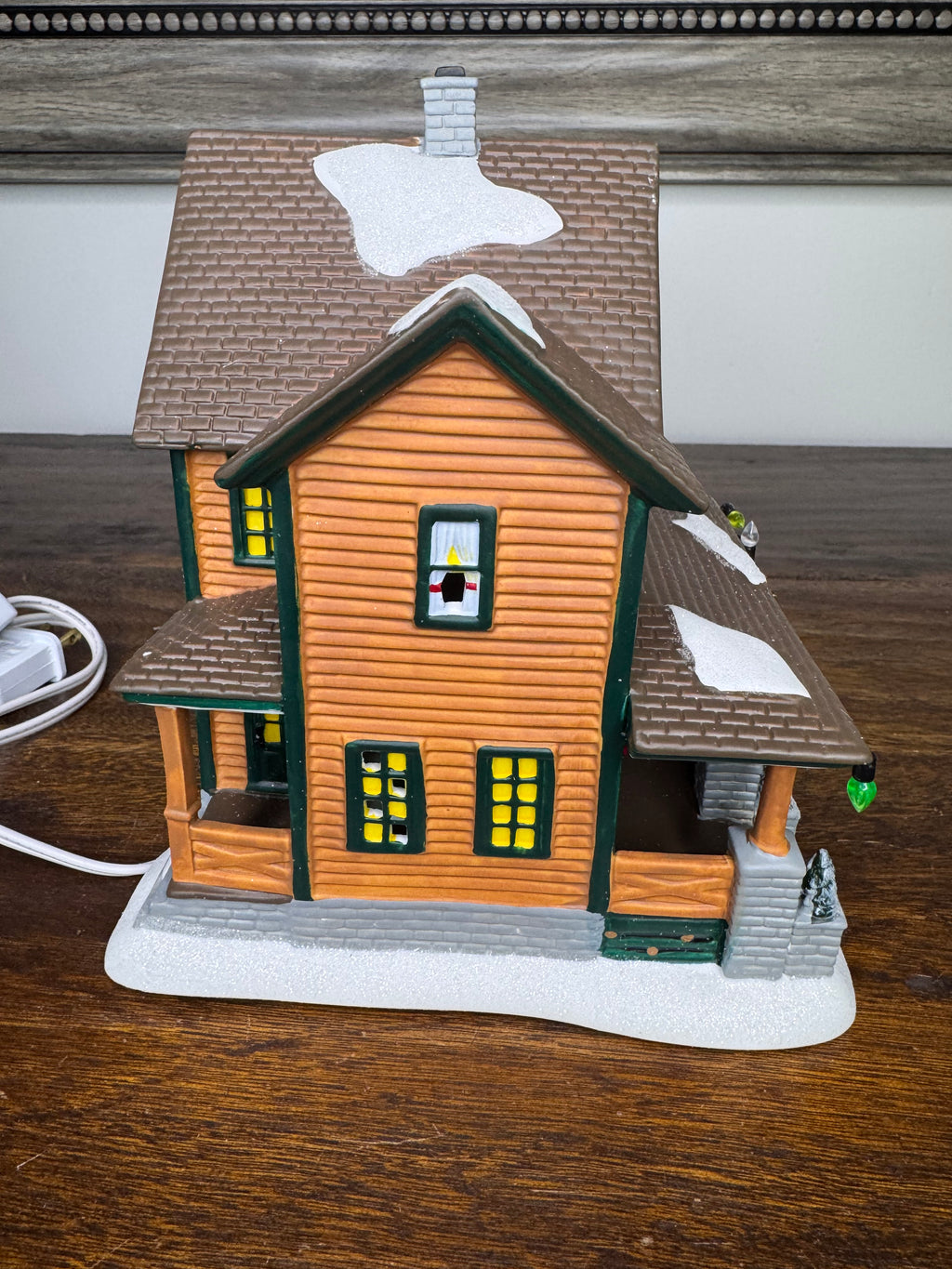 New Dept 56 A Christmas Story Village "Ralphie's House"
