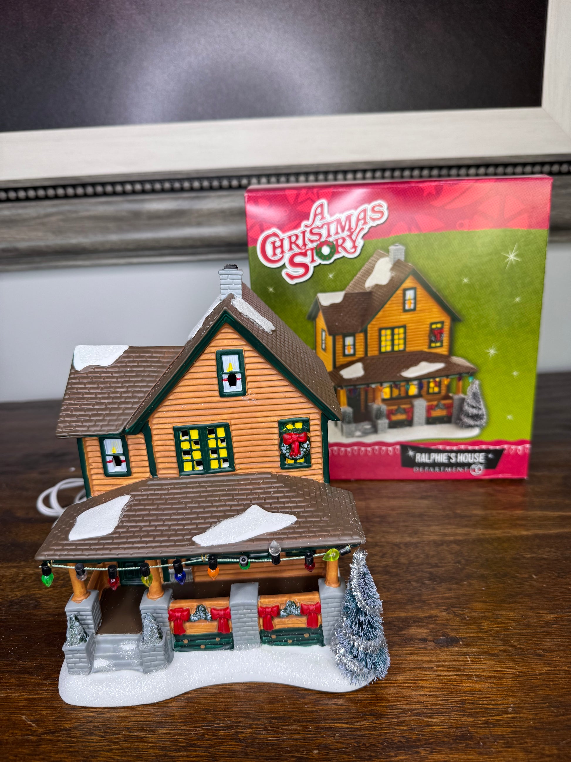 New Dept 56 A Christmas Story Village "Ralphie's House"