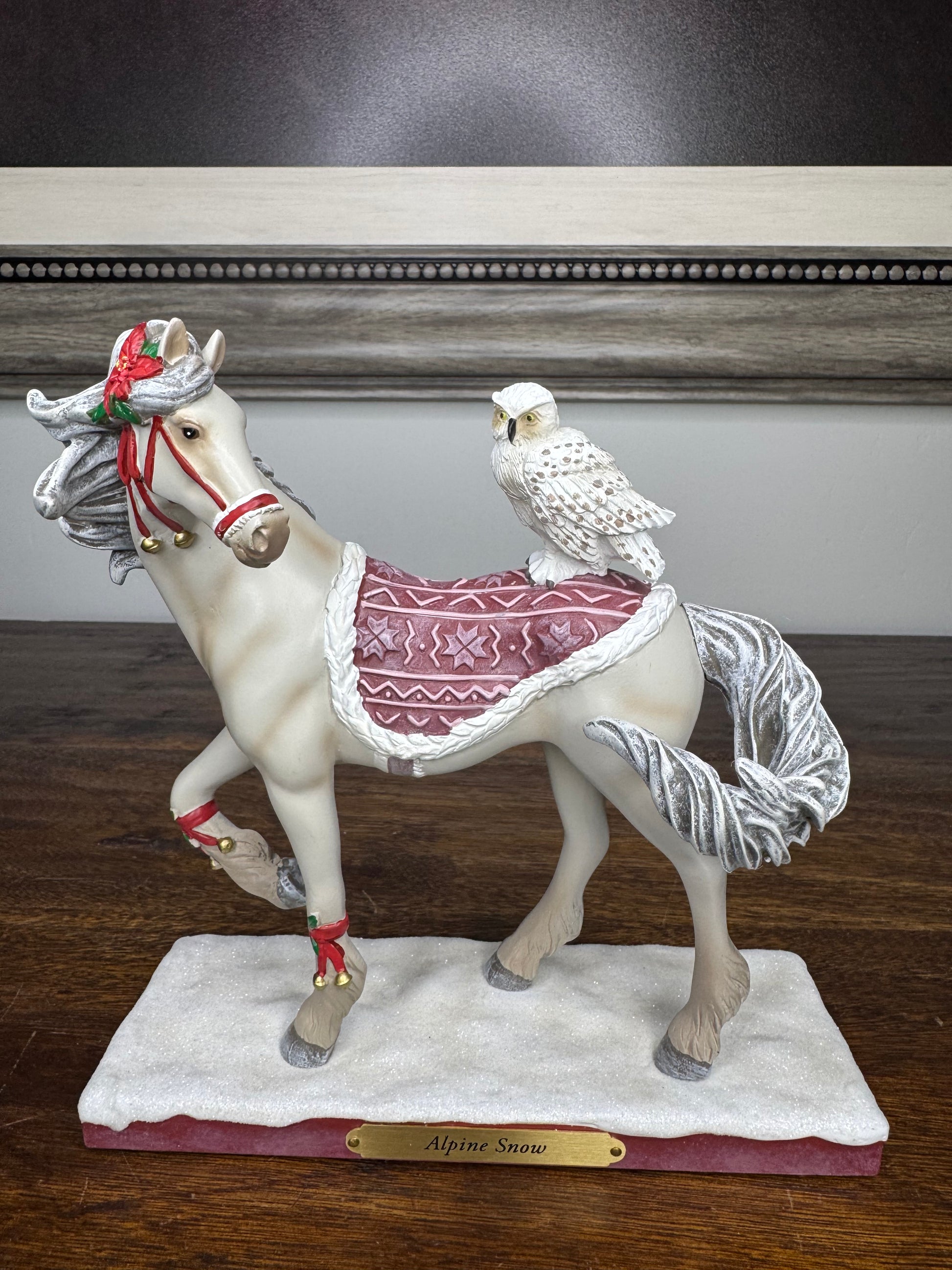 New Trail of Painted Ponies Alpine Snow Figurine