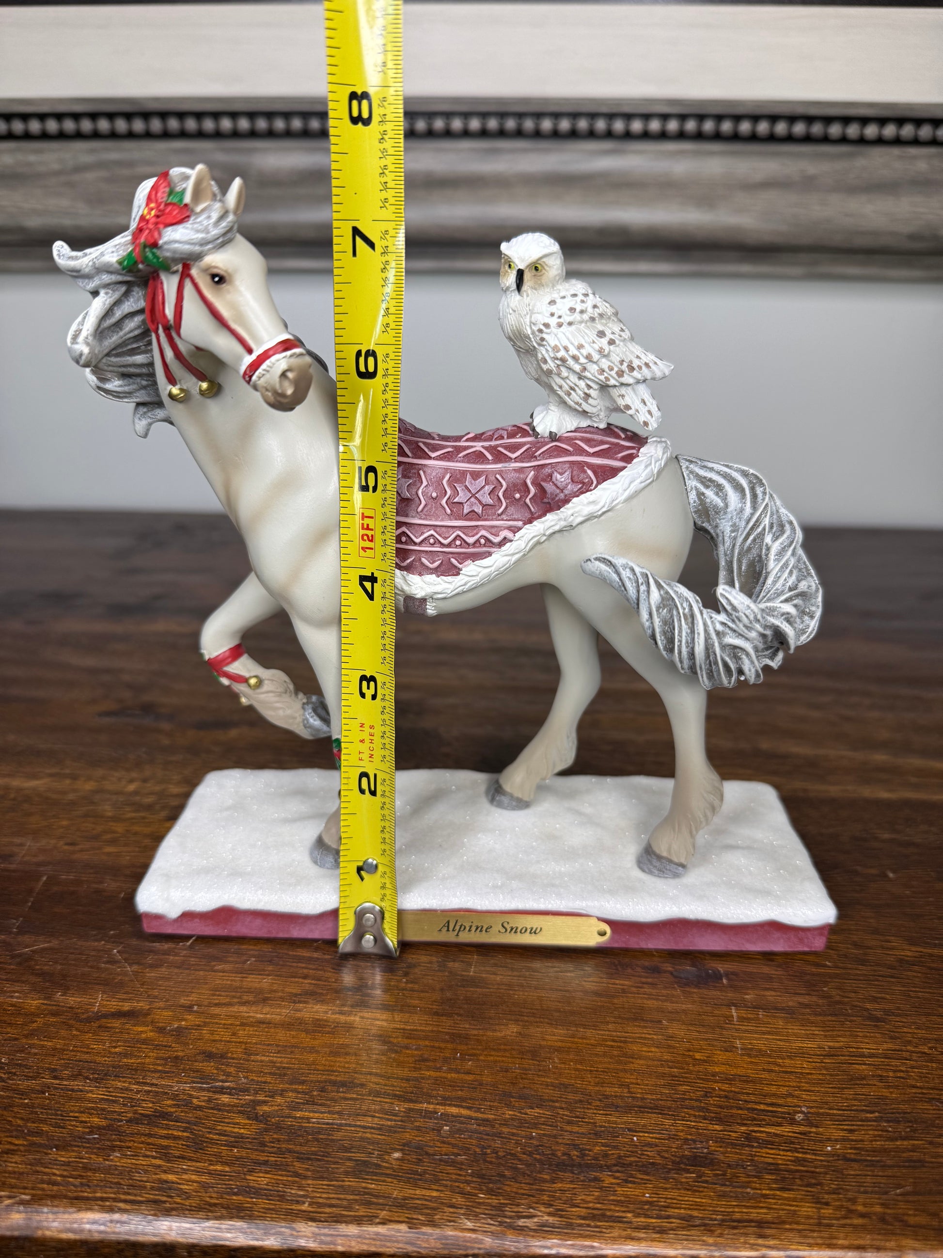 New Trail of Painted Ponies Alpine Snow Figurine
