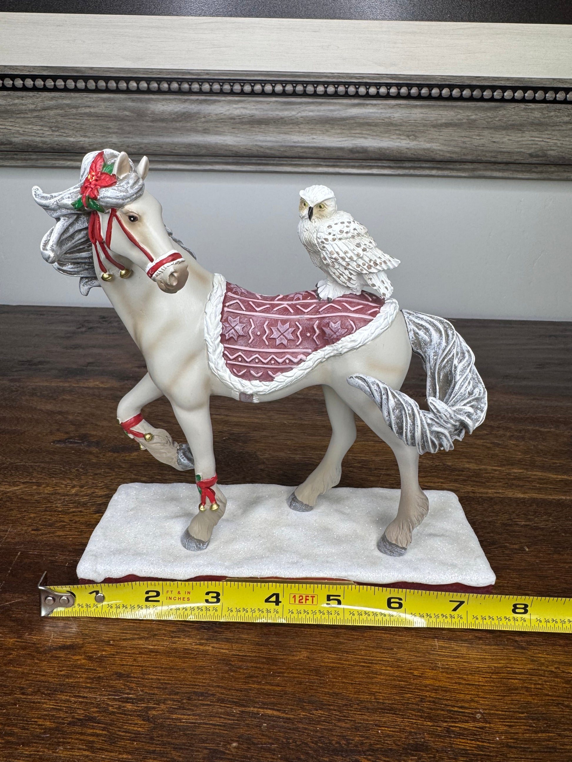 New Trail of Painted Ponies Alpine Snow Figurine