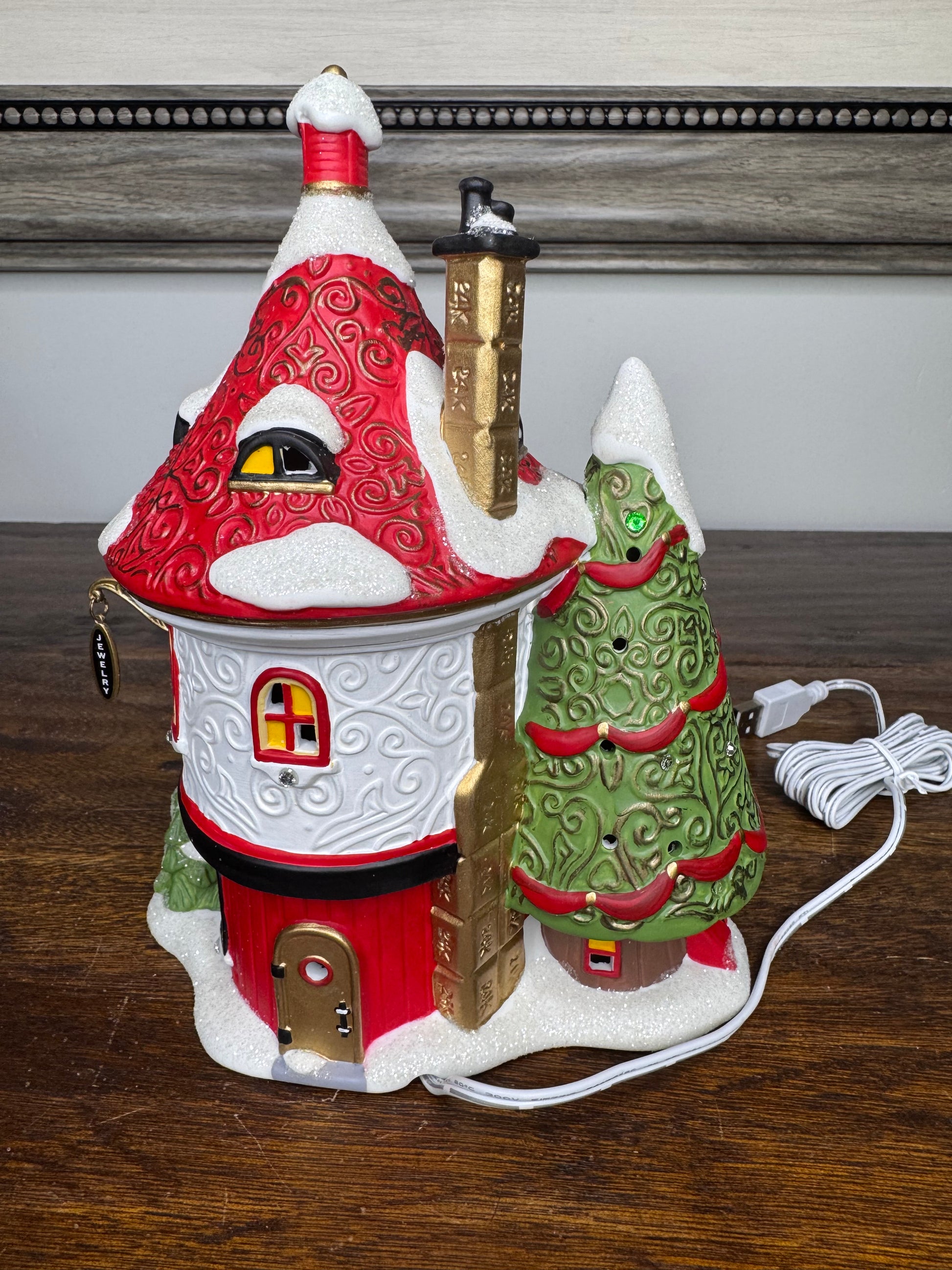 New Dept 56 Snow Village "Blingtastic Jewlers" Light Up Building