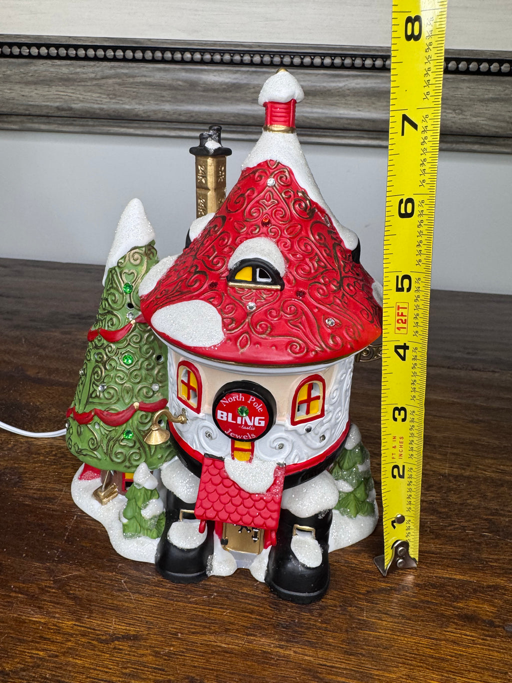 New Dept 56 Snow Village "Blingtastic Jewlers" Light Up Building