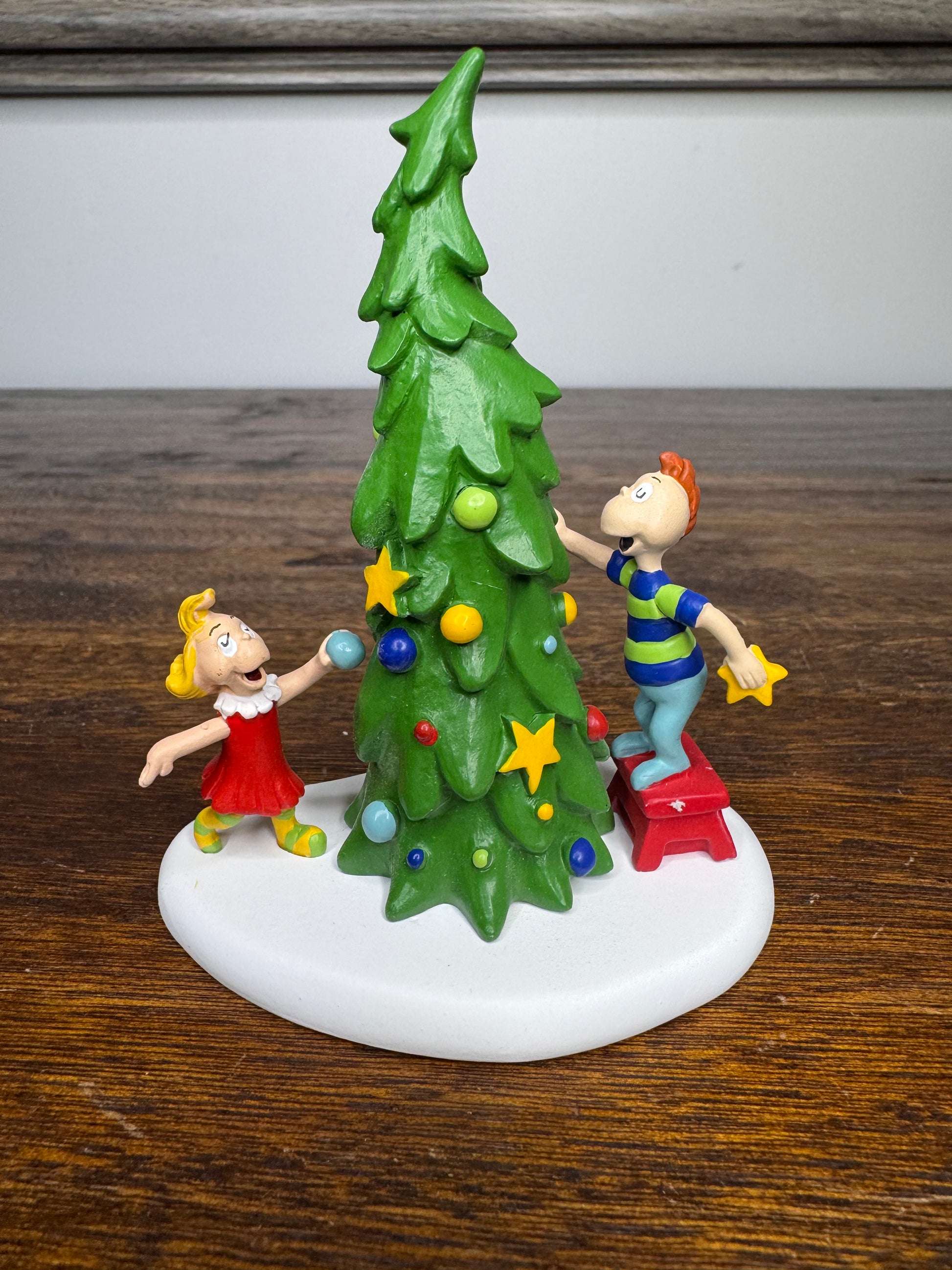 New Dept 56 Grinch Village Accessory "Who-Ville Christmas Tree"