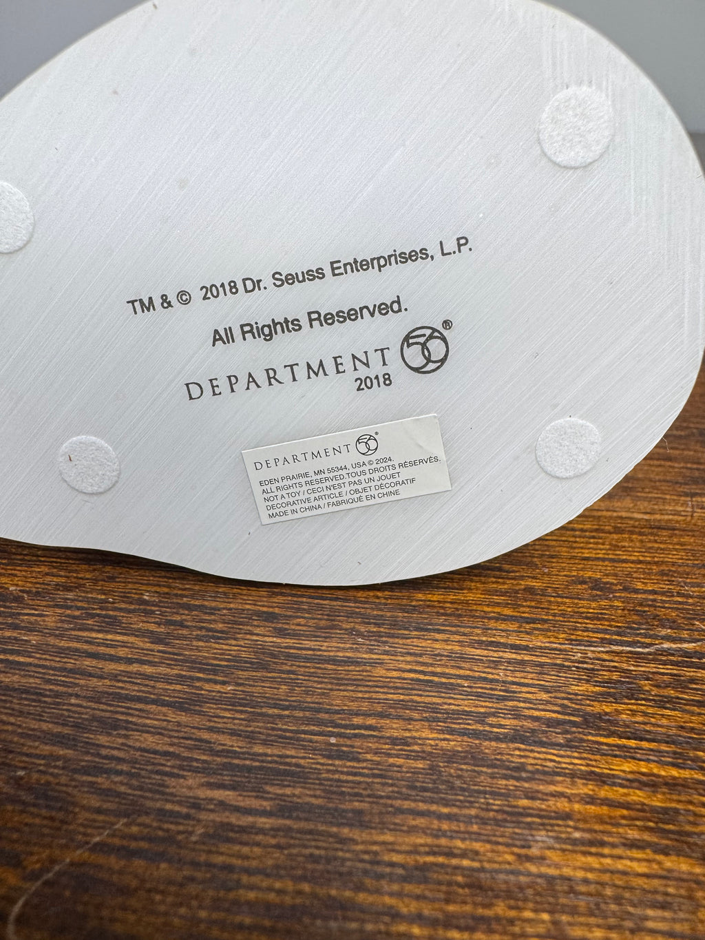 New Dept 56 Grinch Village Accessory "Who-Ville Christmas Tree"