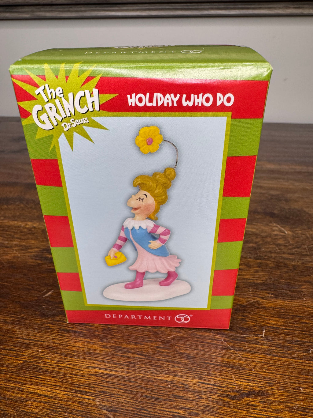 New Dept 56 Grinch Village "Holiday Who Do"