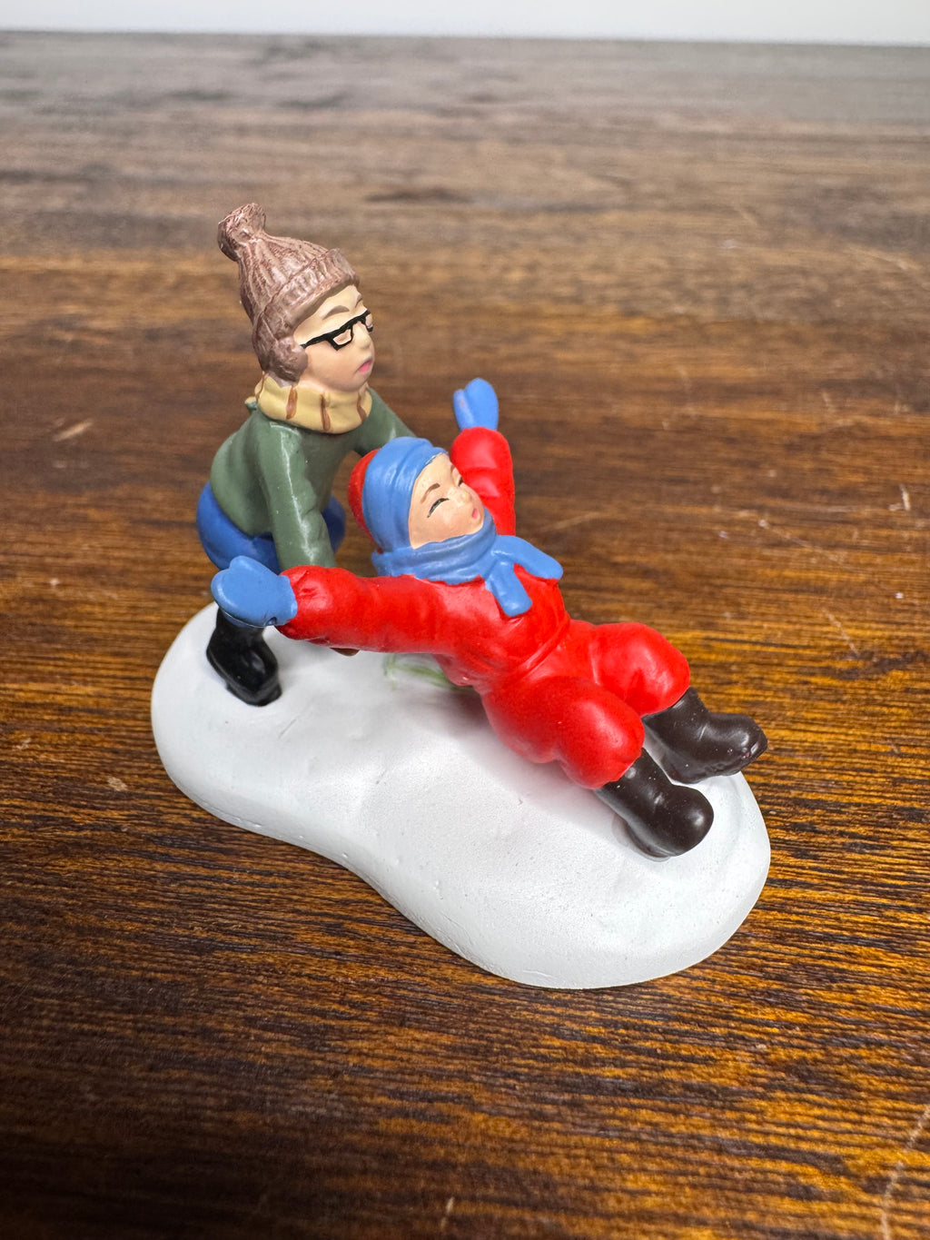 New Dept 56 A Christmas Story Village Accessory "Ralphie To The Rescue"