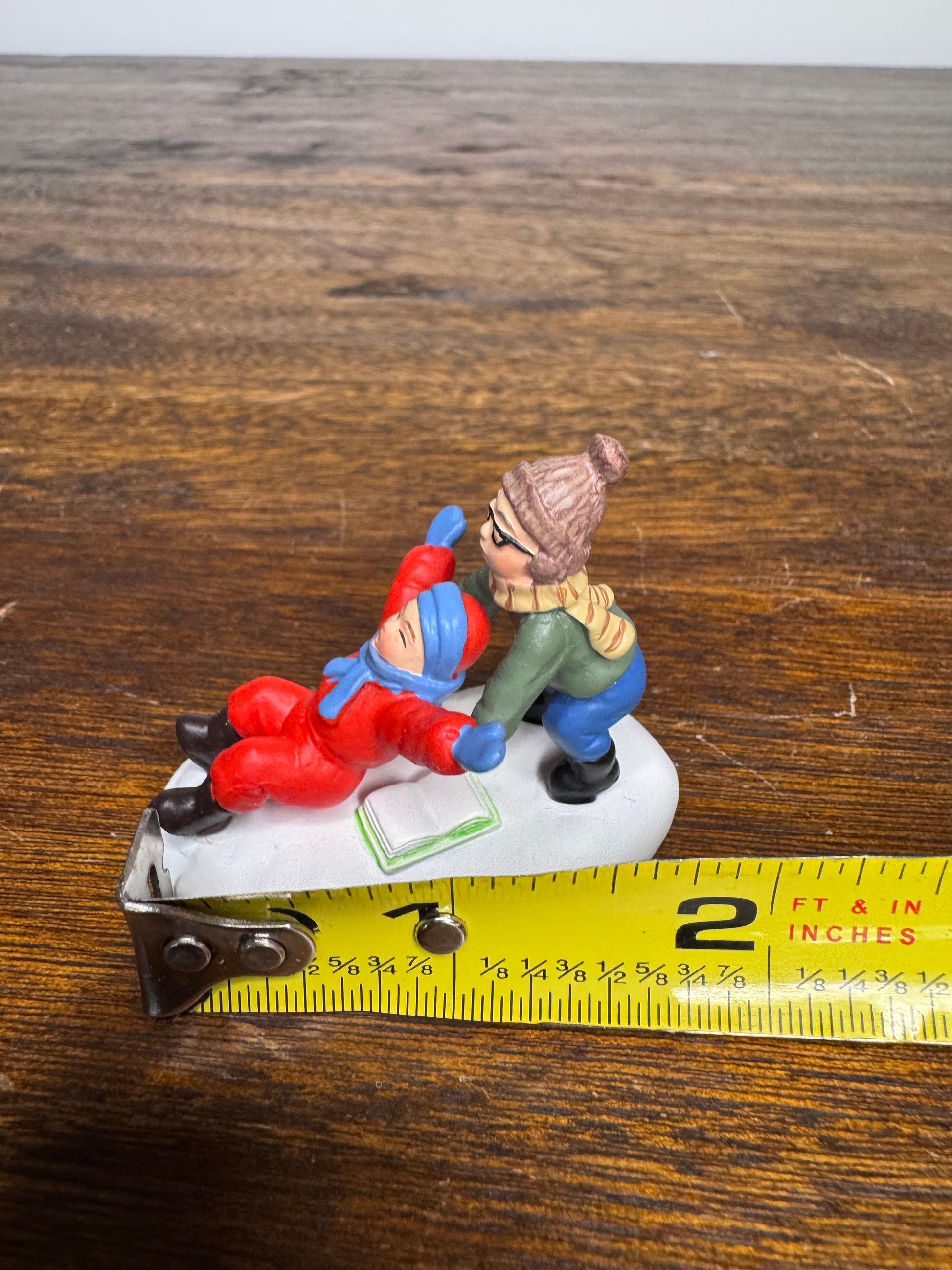 New Dept 56 A Christmas Story Village Accessory "Ralphie To The Rescue"