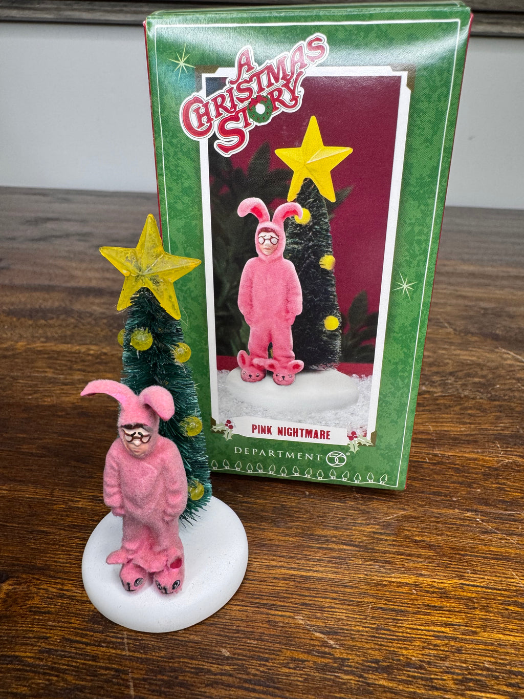 New Dept 56 A Christmas Story Village "A Pink Nightmare"