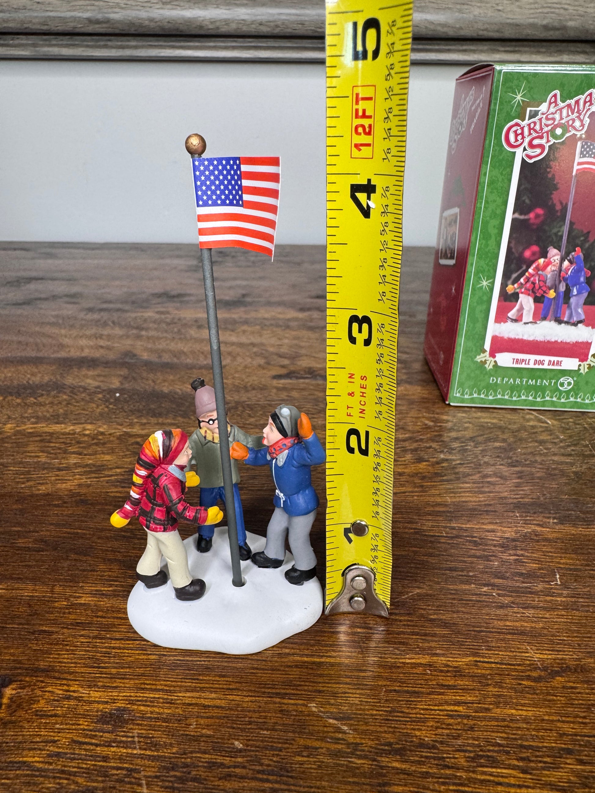 New Dept 56 A Christmas Story Village "Triple Dog Dare"
