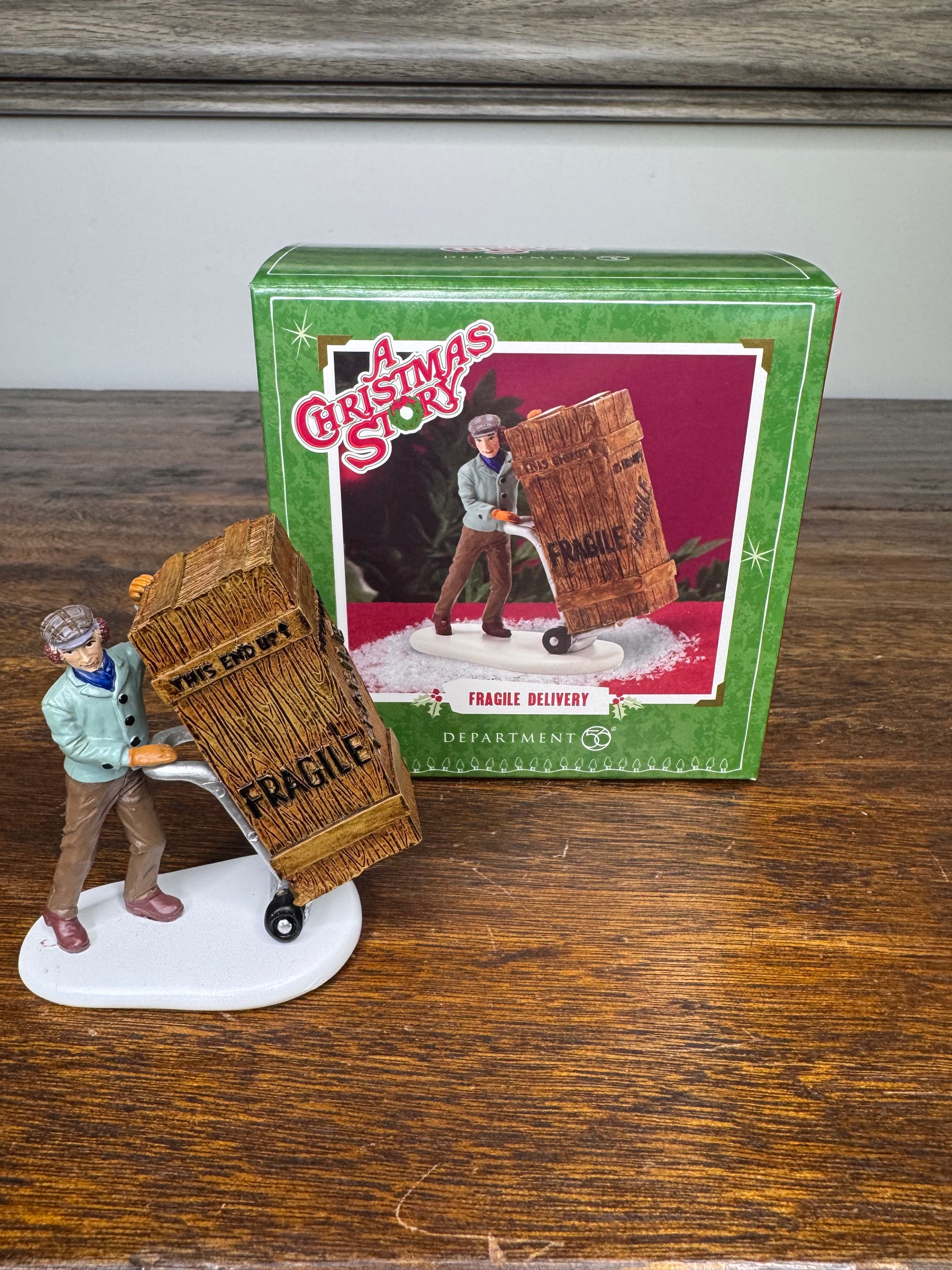 New Dept 56 A Christmas Story Village "Fragile Delivery"