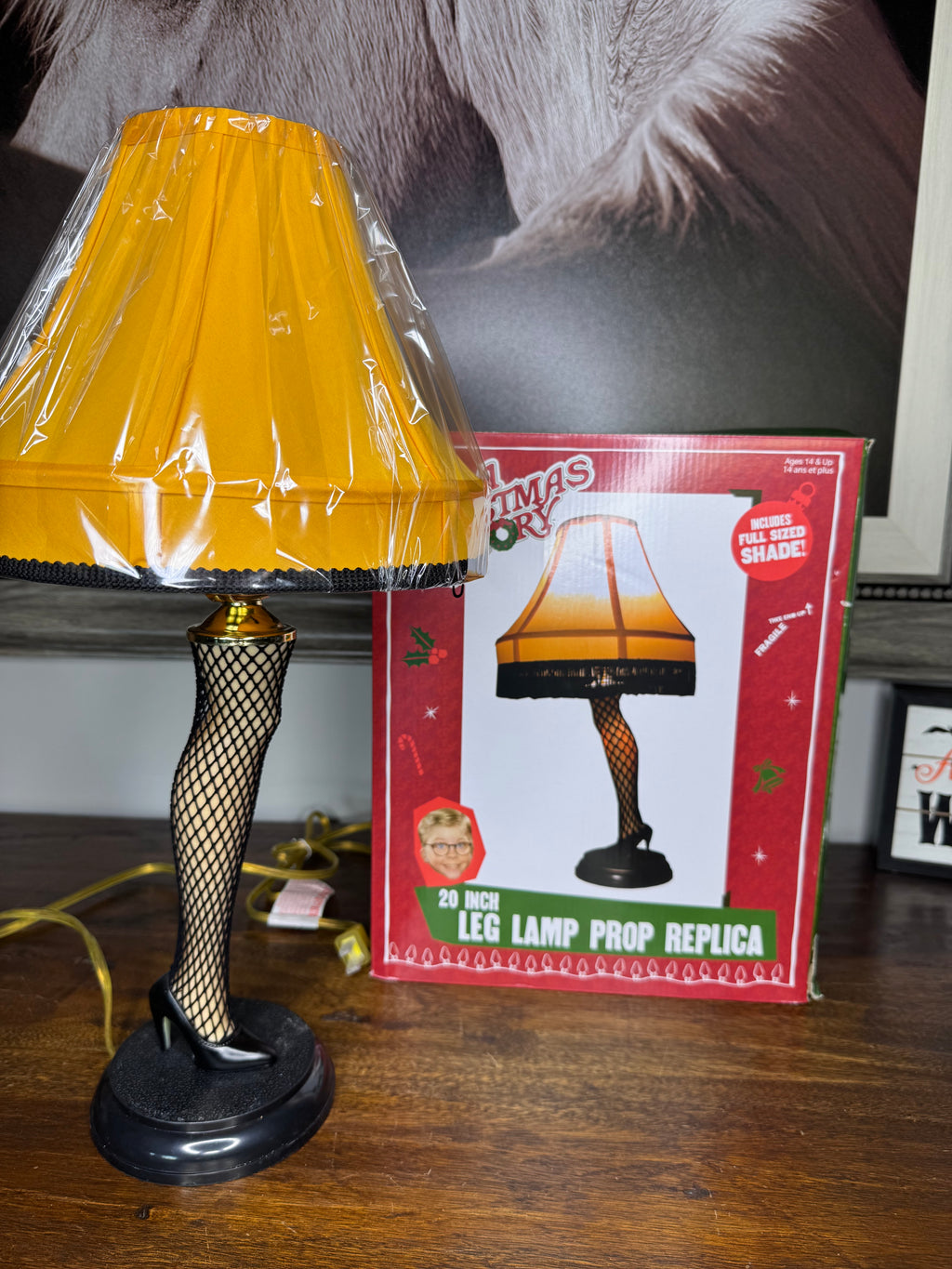 New Enesco NECA Christmas Story Leg Lamp 20" w/ Box