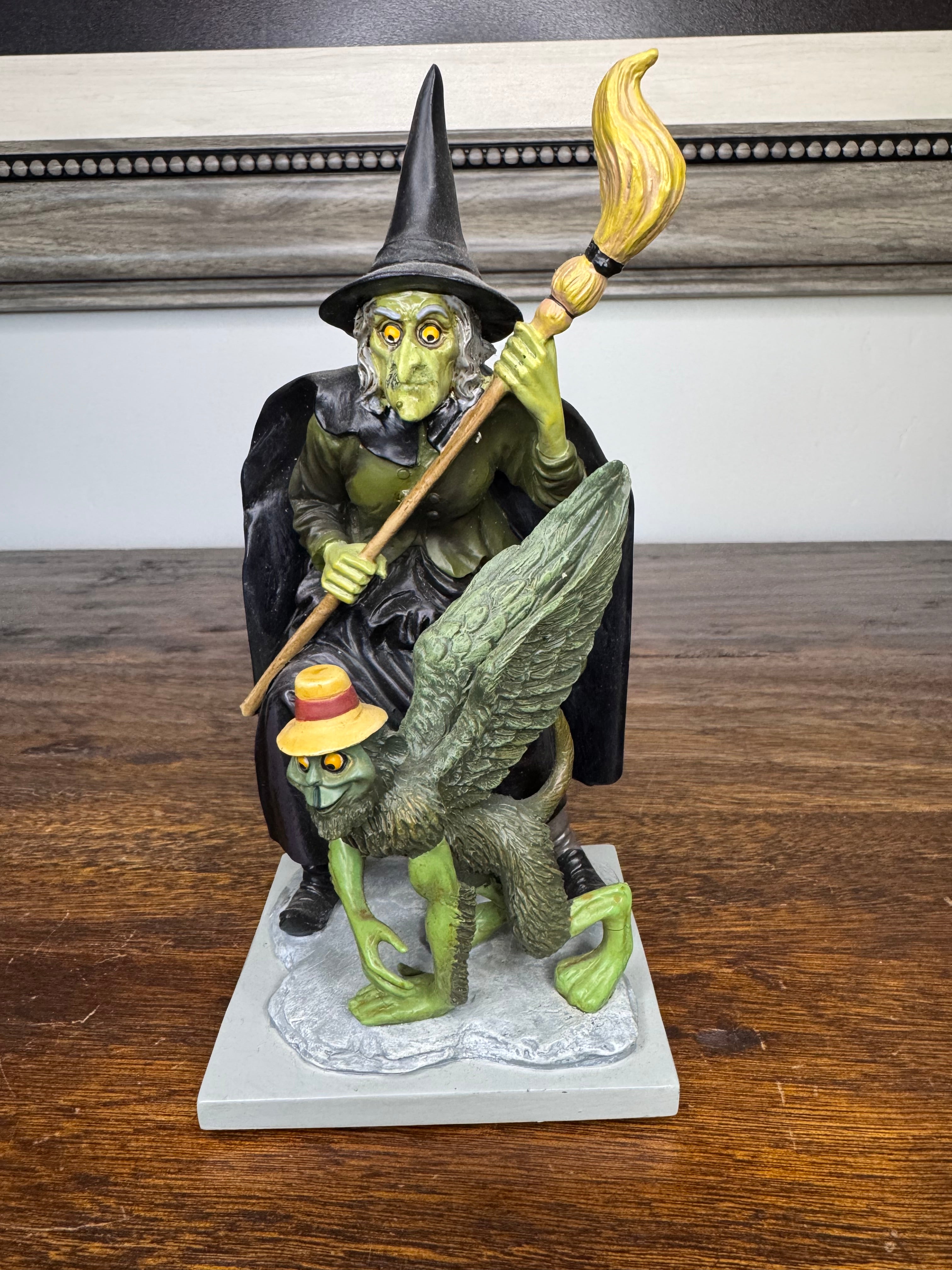 2010 Bradford Exchange Wicked Witch and Flying Monkey