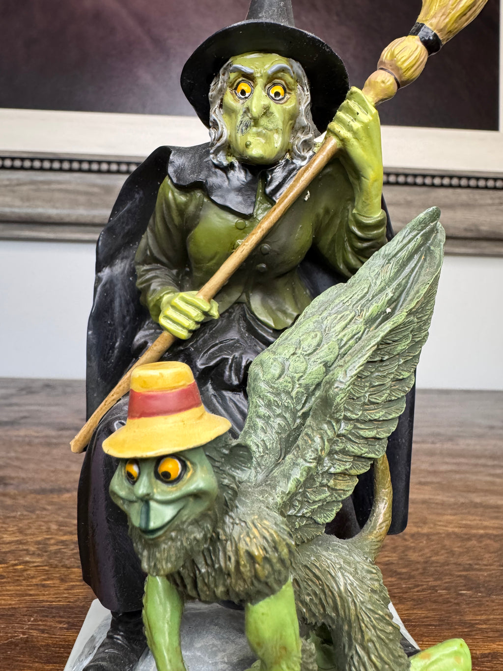 2010 Bradford Exchange Wicked Witch and Flying Monkey