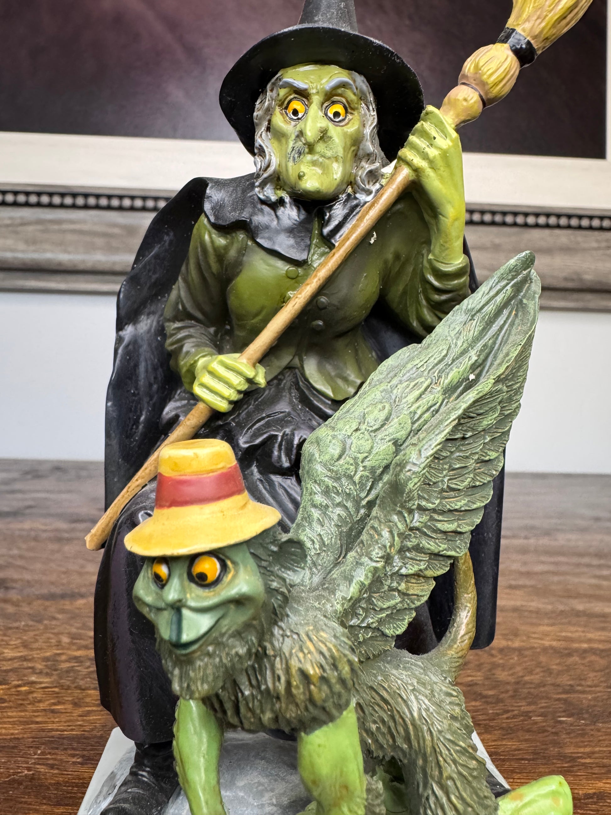 2010 Bradford Exchange Wicked Witch and Flying Monkey