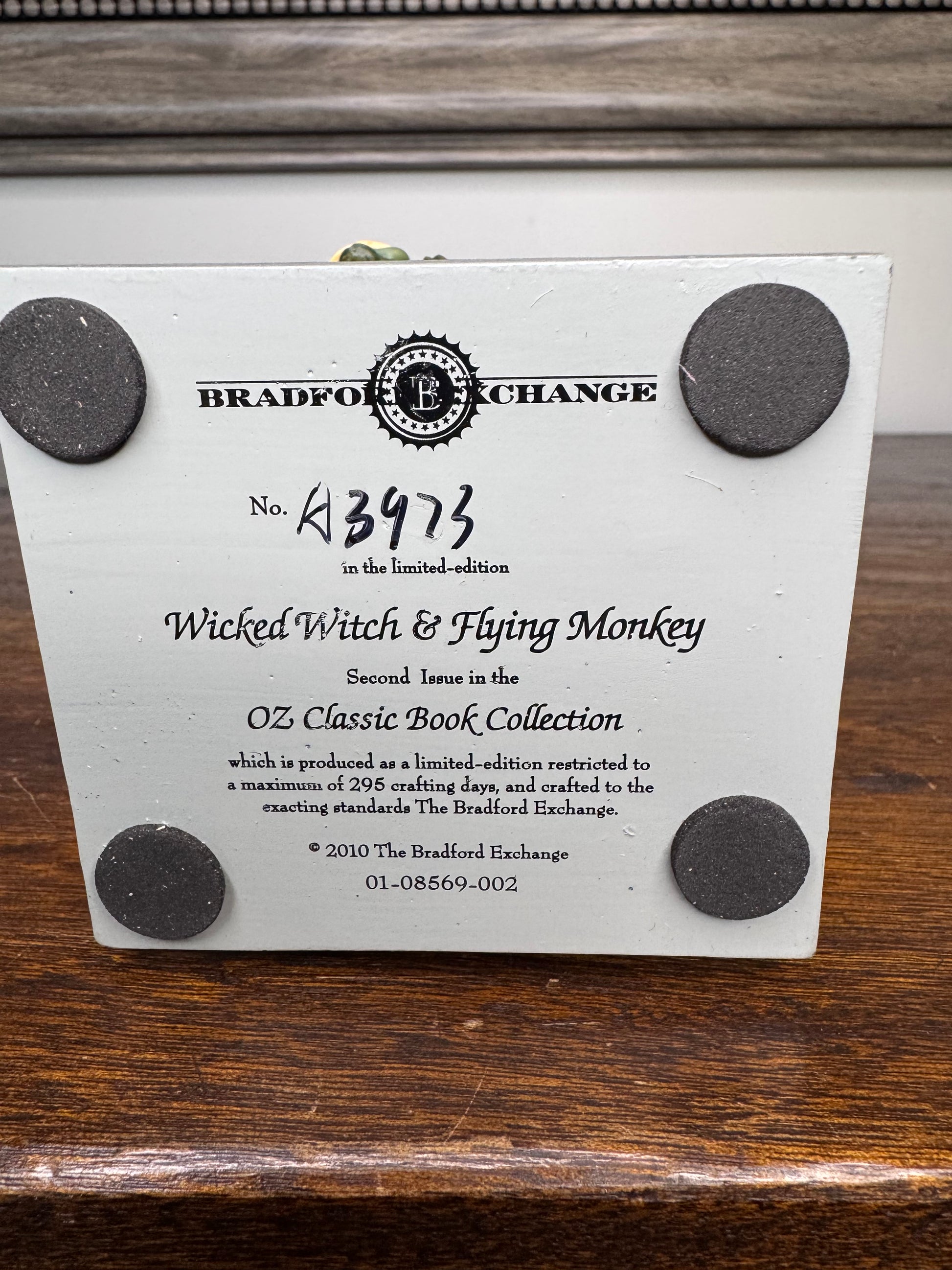 2010 Bradford Exchange Wicked Witch and Flying Monkey