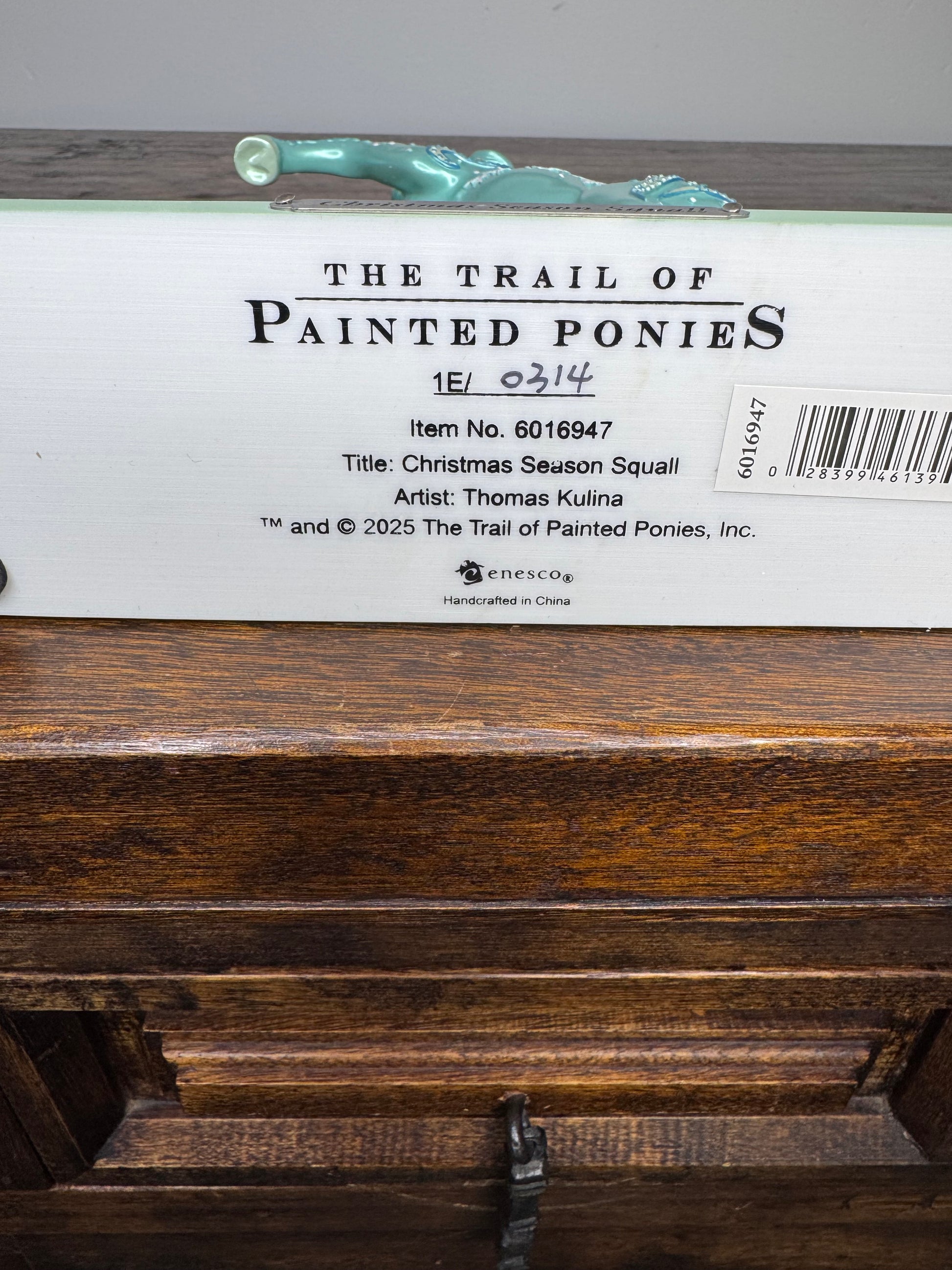 New Trail of Painted Ponies "Christmas Season Squall" Figurine