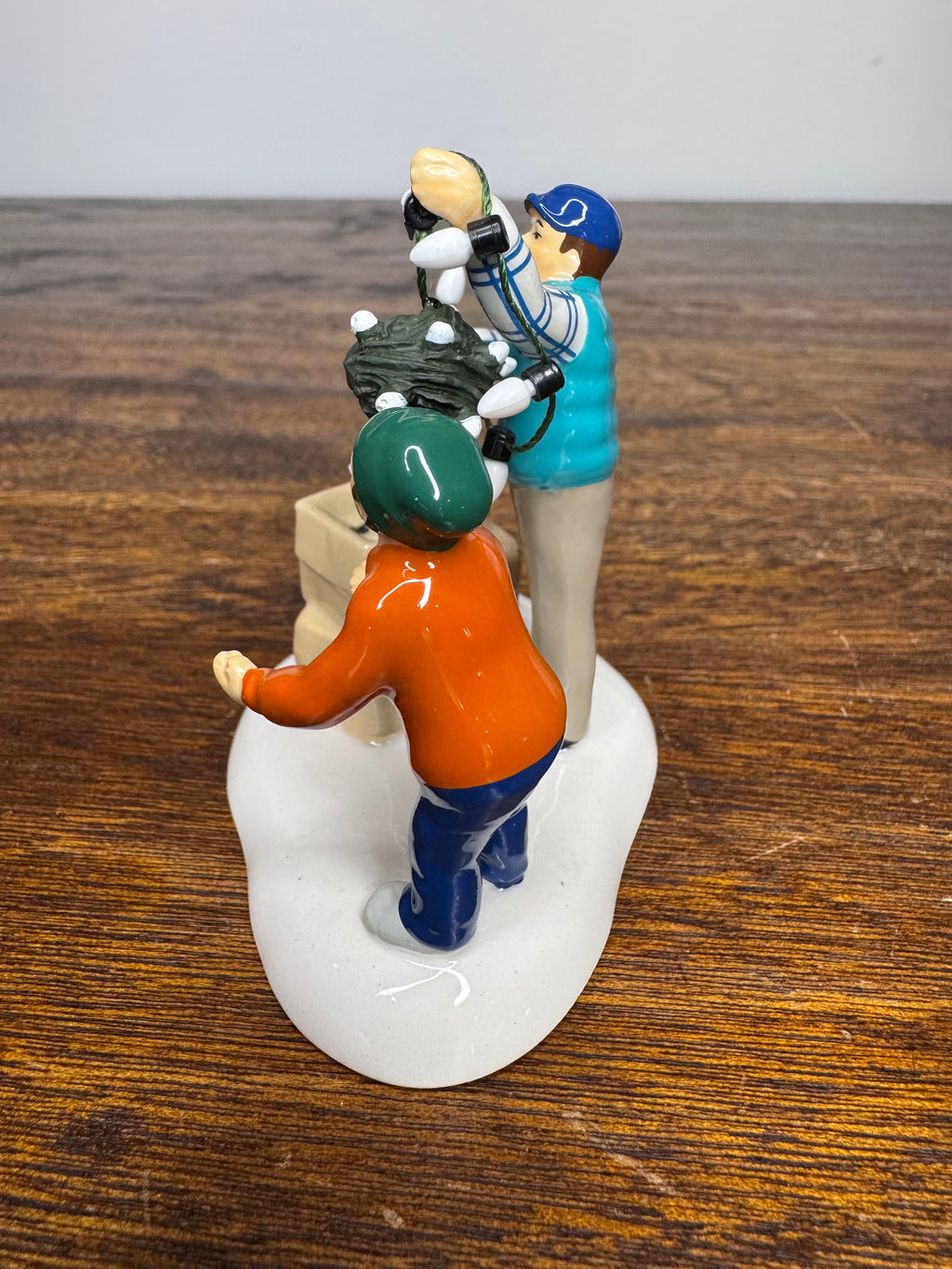 New Dept 56 Snow Village Christmas Vacation "Clark and Rusty Continue Tradition"