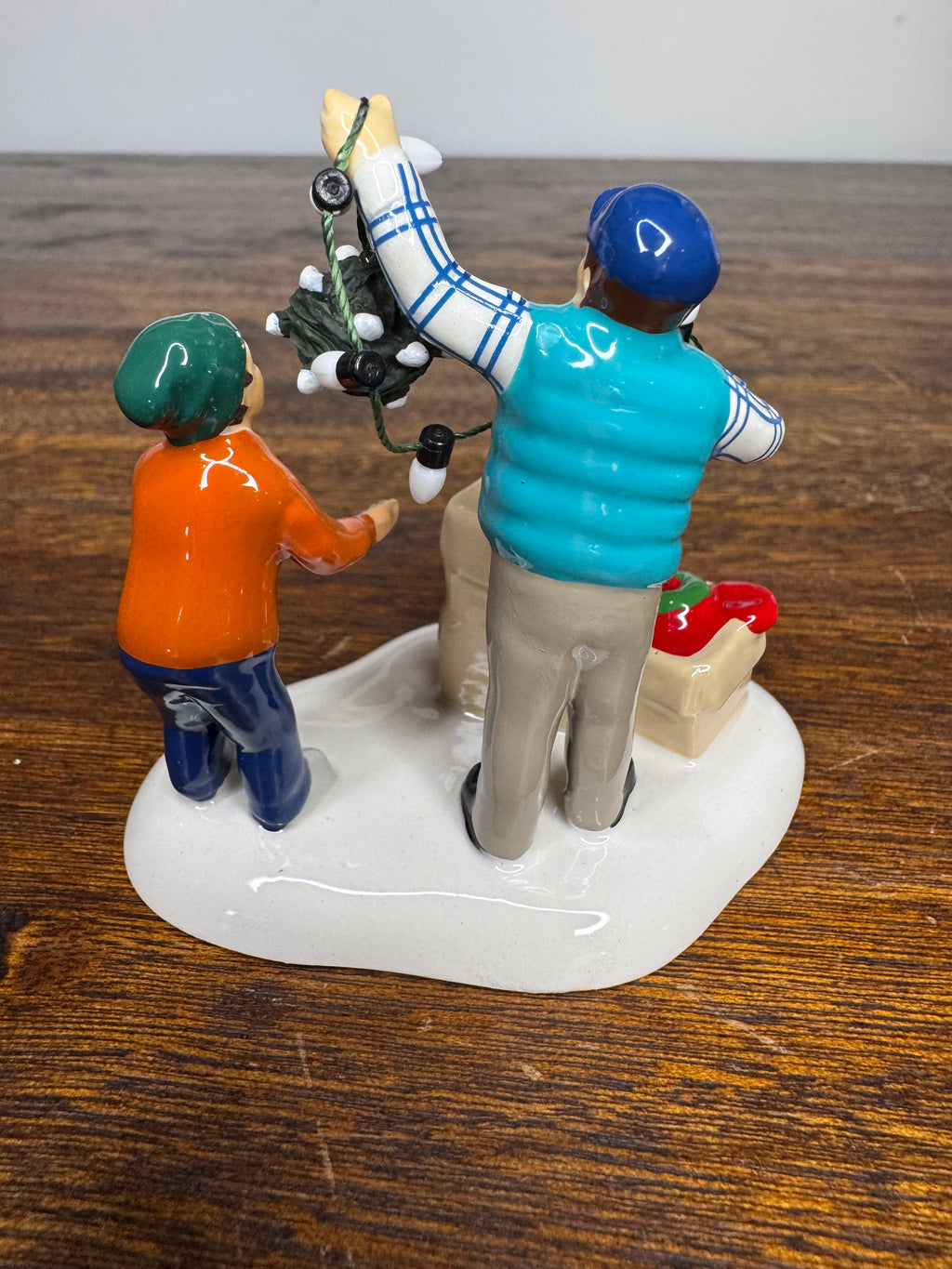 New Dept 56 Snow Village Christmas Vacation "Clark and Rusty Continue Tradition"