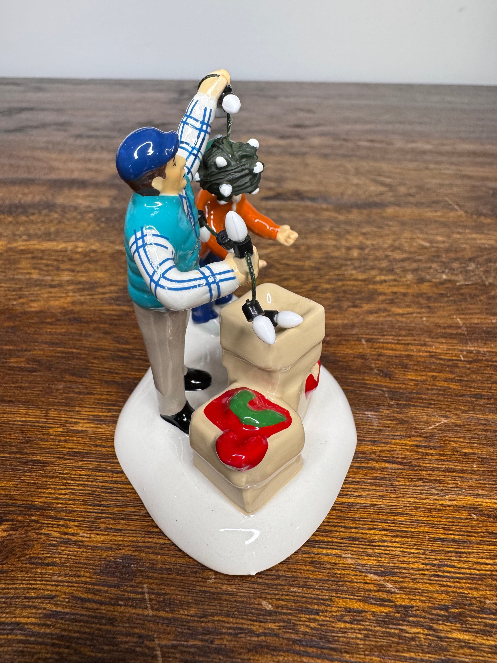 New Dept 56 Snow Village Christmas Vacation "Clark and Rusty Continue Tradition"