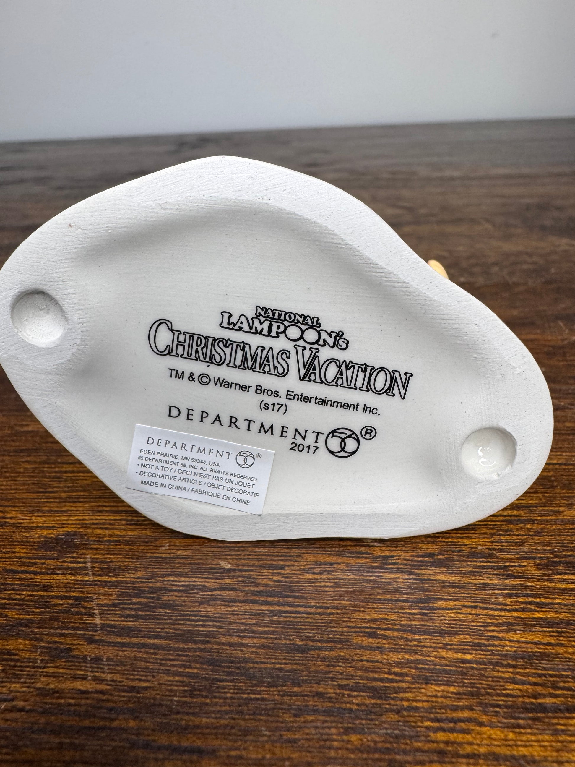 New Dept 56 Snow Village Christmas Vacation "Clark and Rusty Continue Tradition"