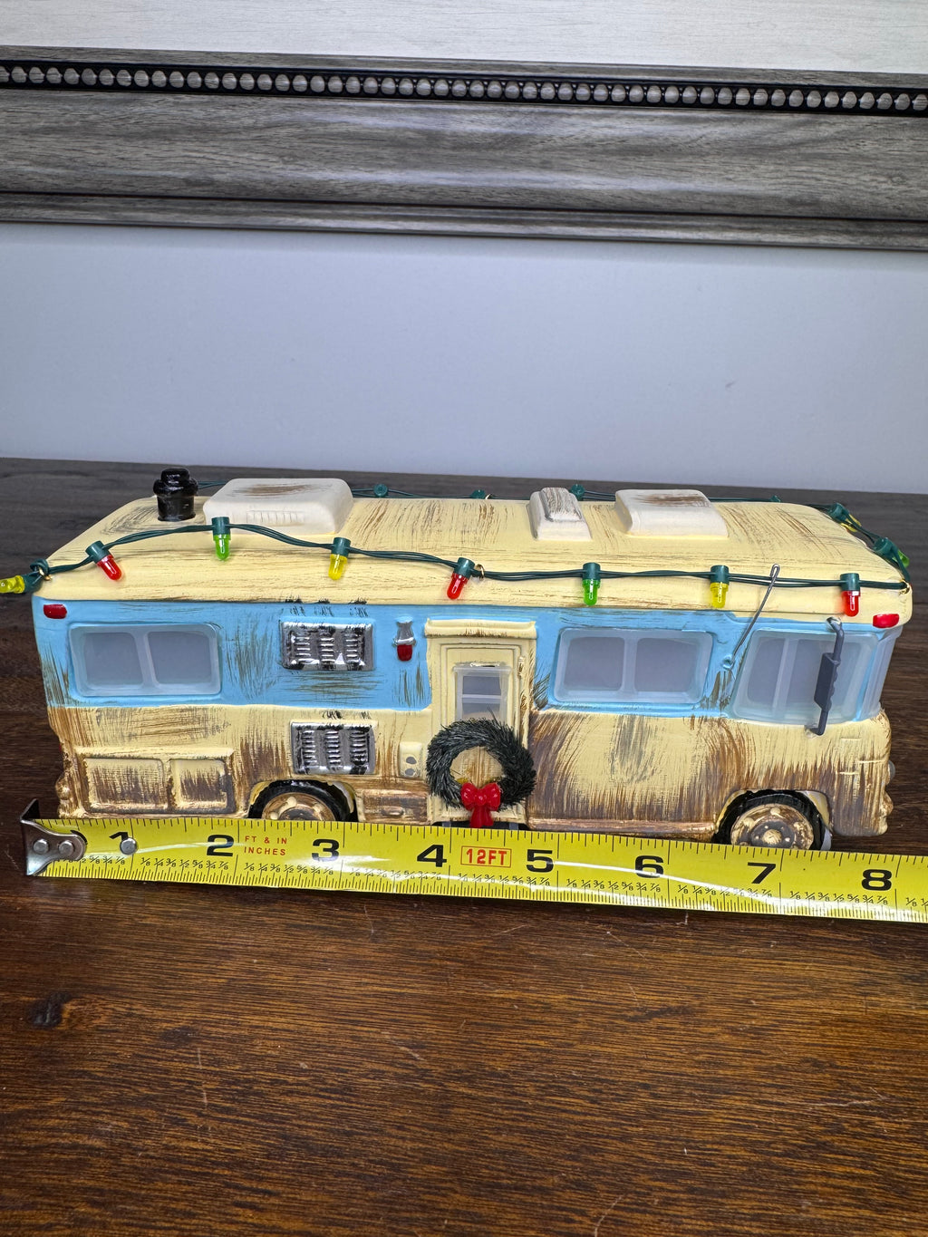 New Dept 56 Snow Village National Lampoon's Christmas Vacation Cousin Eddie's RV, Light Up