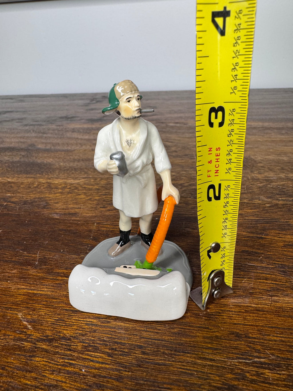 New Dept 56 Snow Village National Lampoon's Cousin Eddie In The Morning