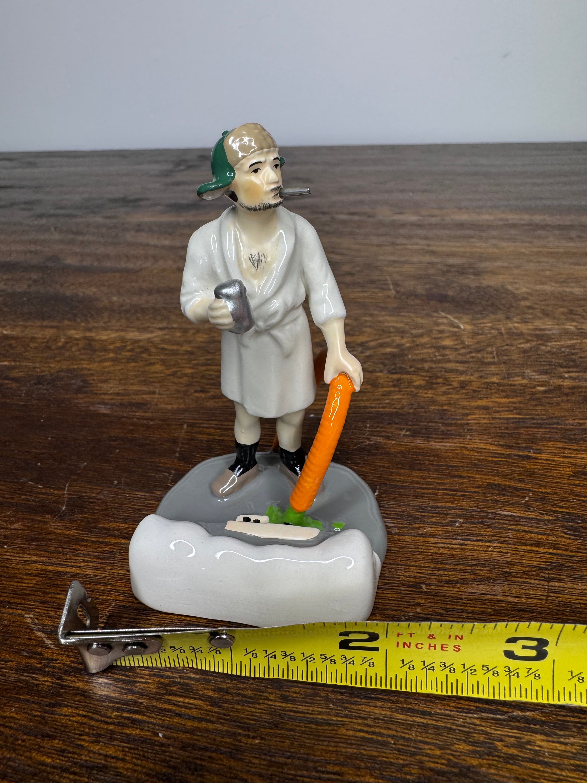 New Dept 56 Snow Village National Lampoon's Cousin Eddie In The Morning