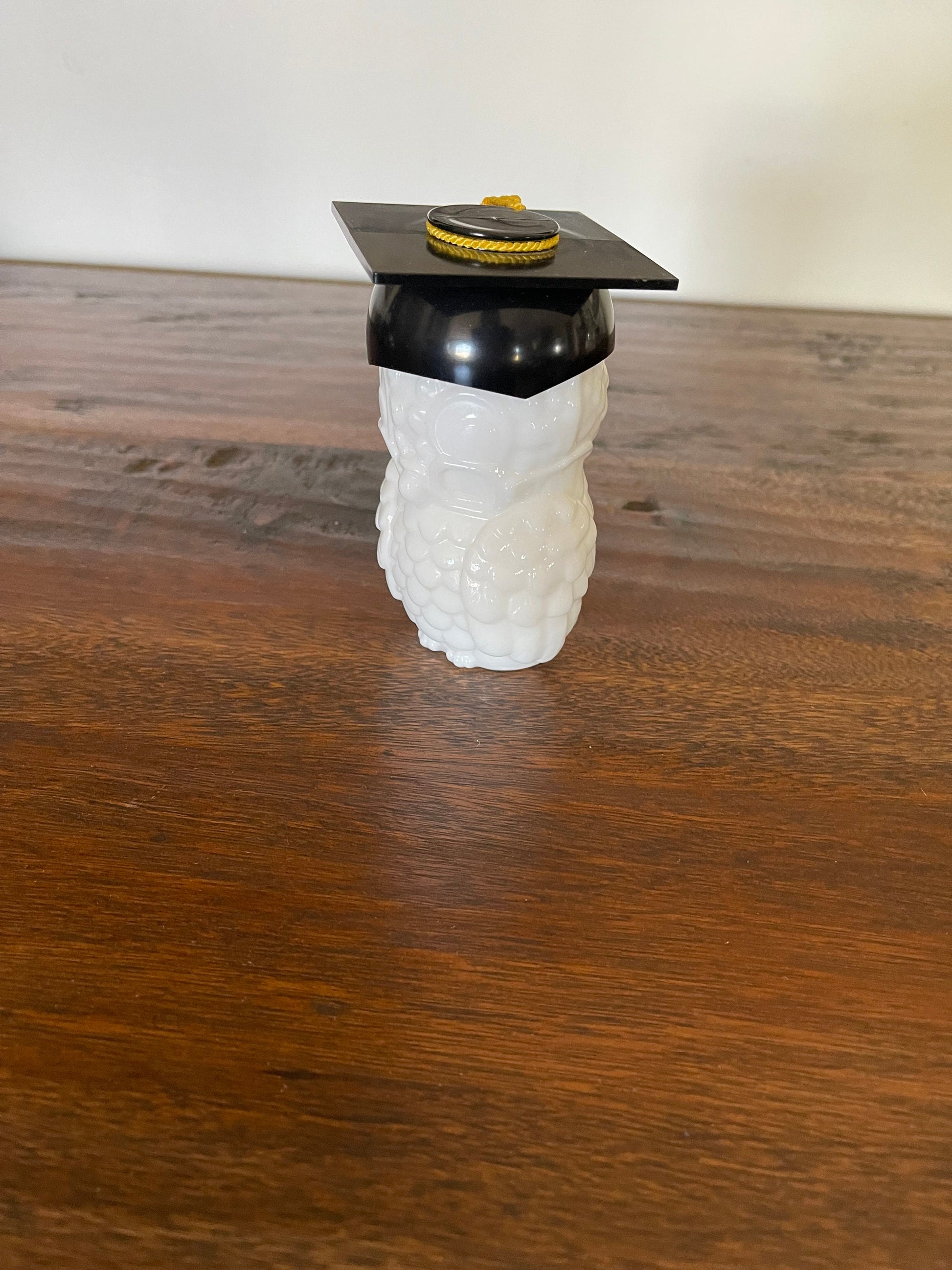 Vintage Avon owl cologne bottle