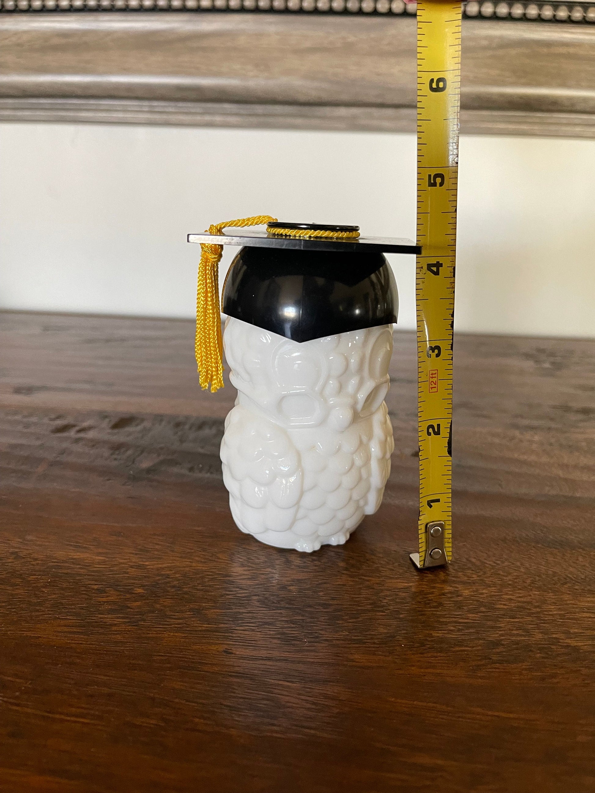 Vintage Avon owl cologne bottle