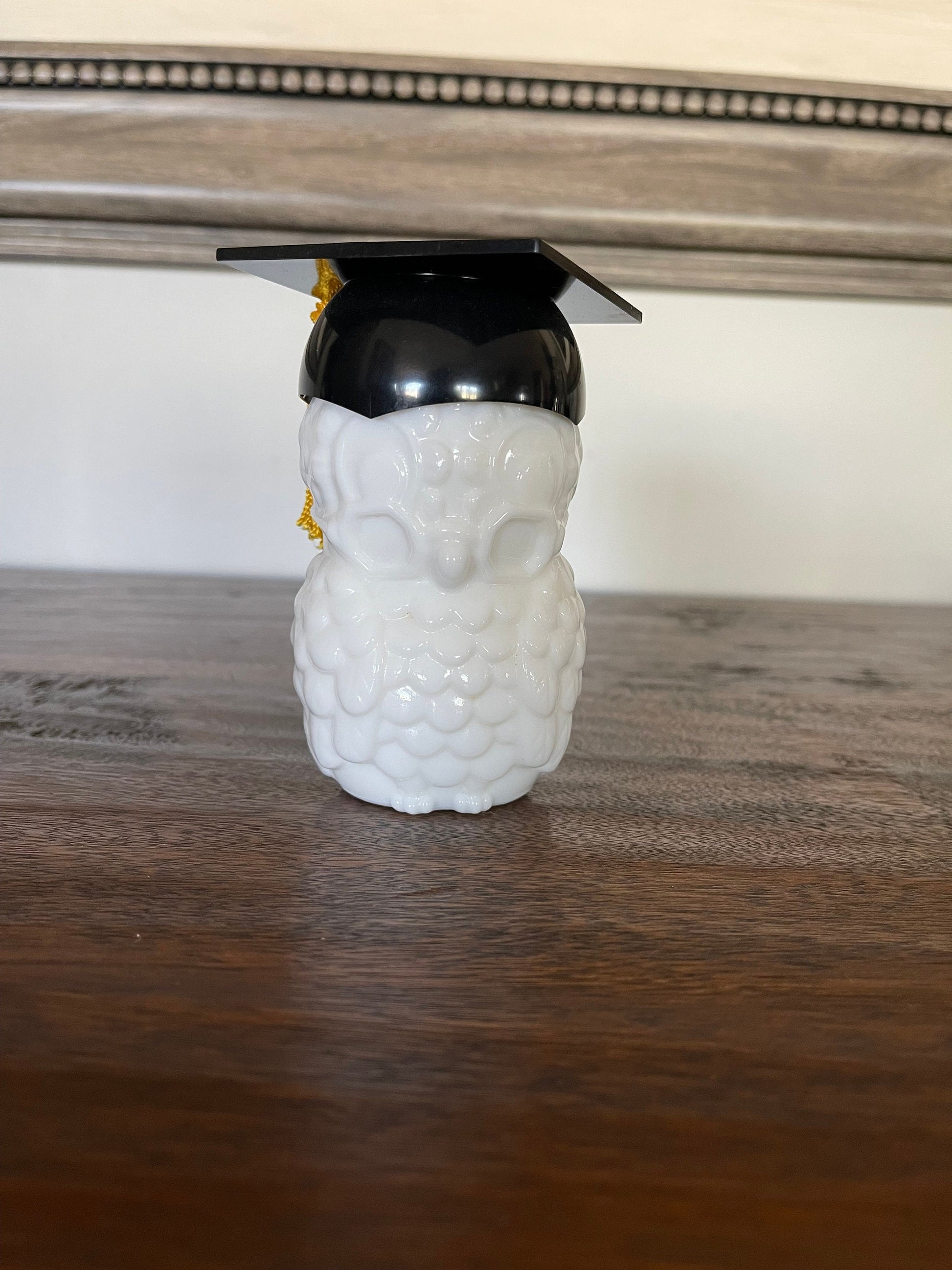 Vintage Avon owl cologne bottle