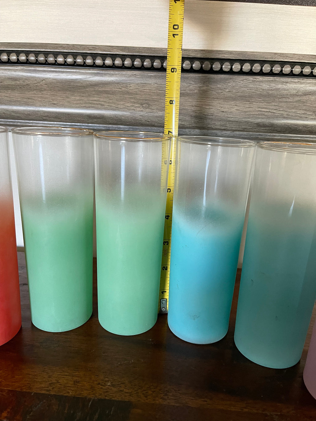 MCM Federal Glass Co highball glasses