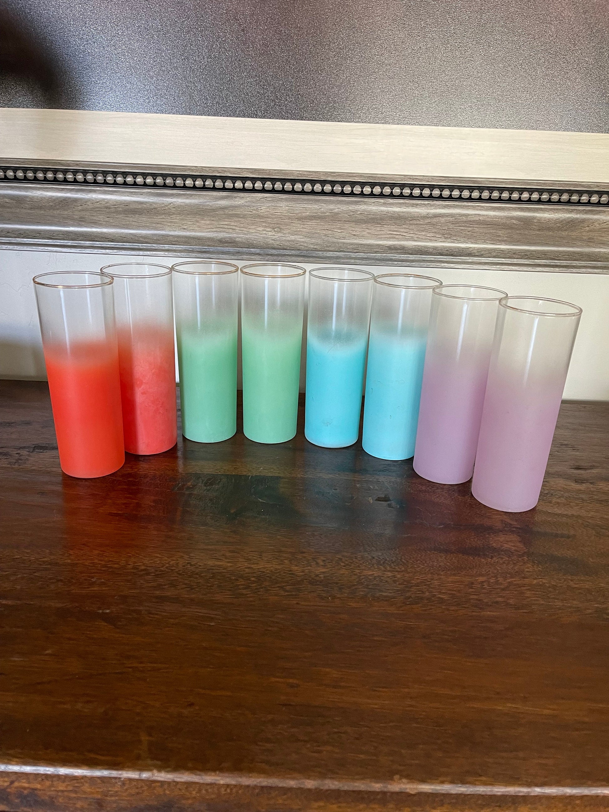 MCM Federal Glass Co highball glasses