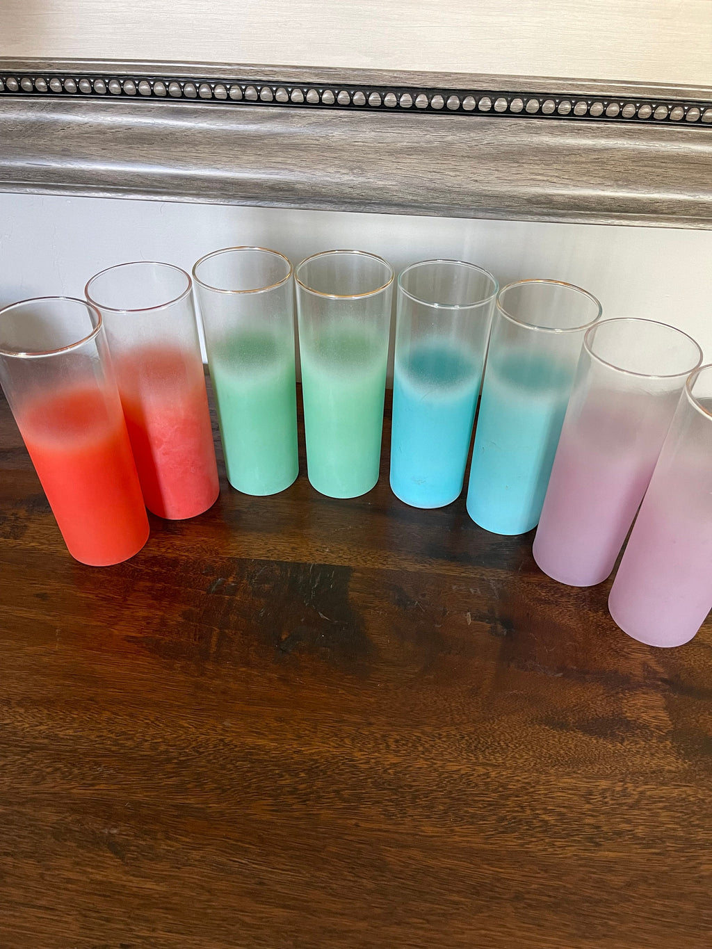 MCM Federal Glass Co highball glasses