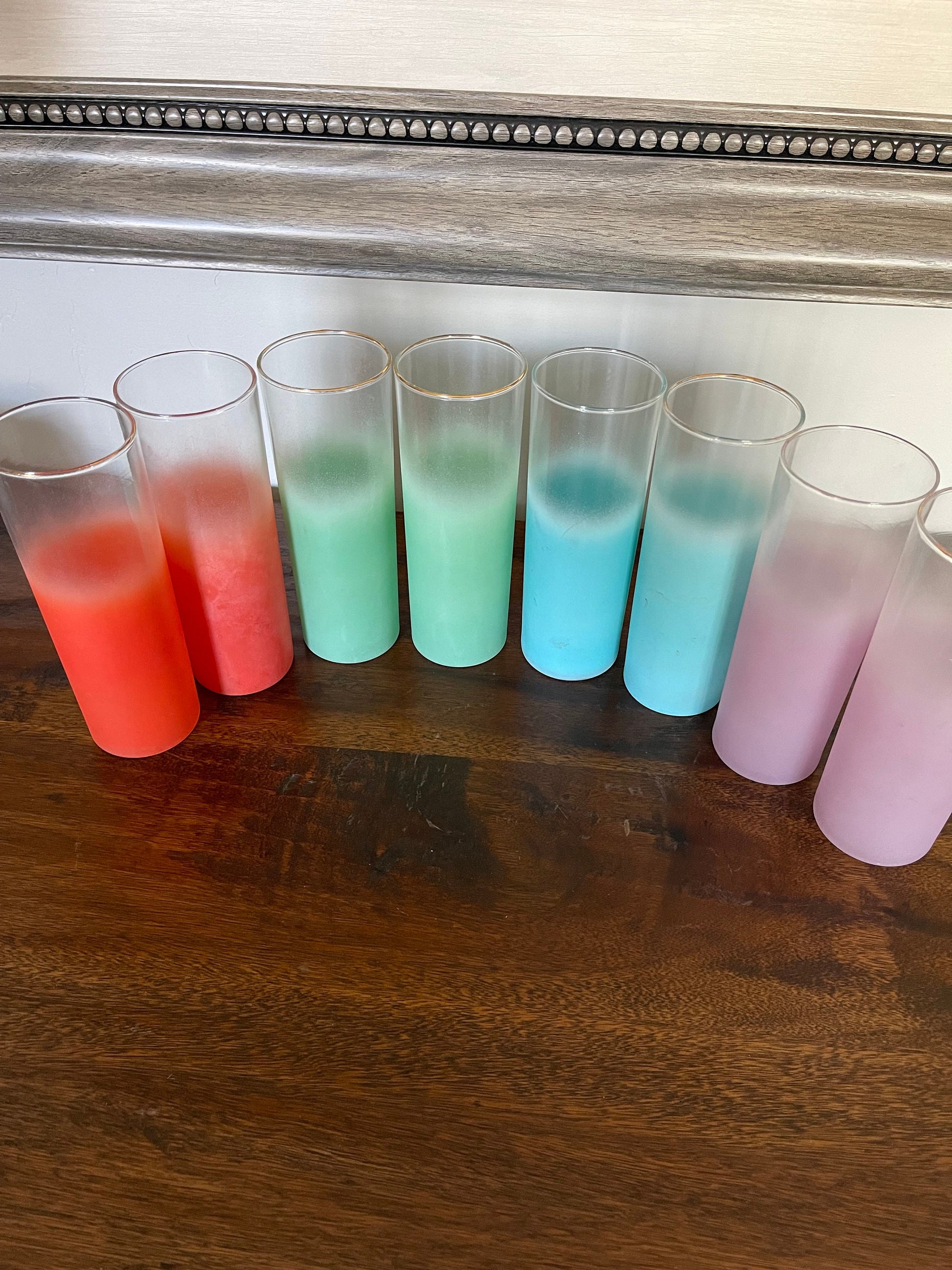 MCM Federal Glass Co highball glasses