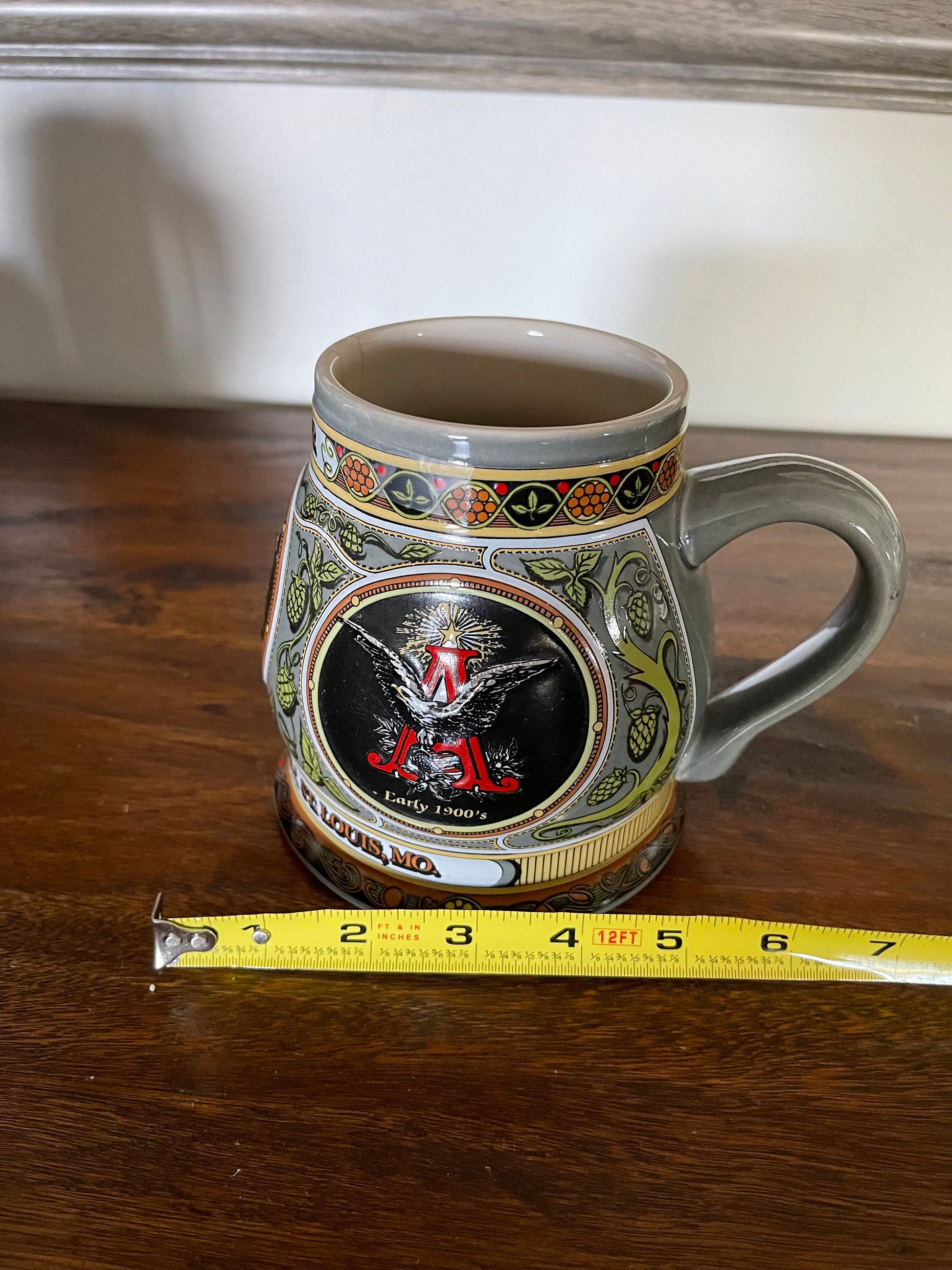 Vintage Budweiser stein 1890 edition