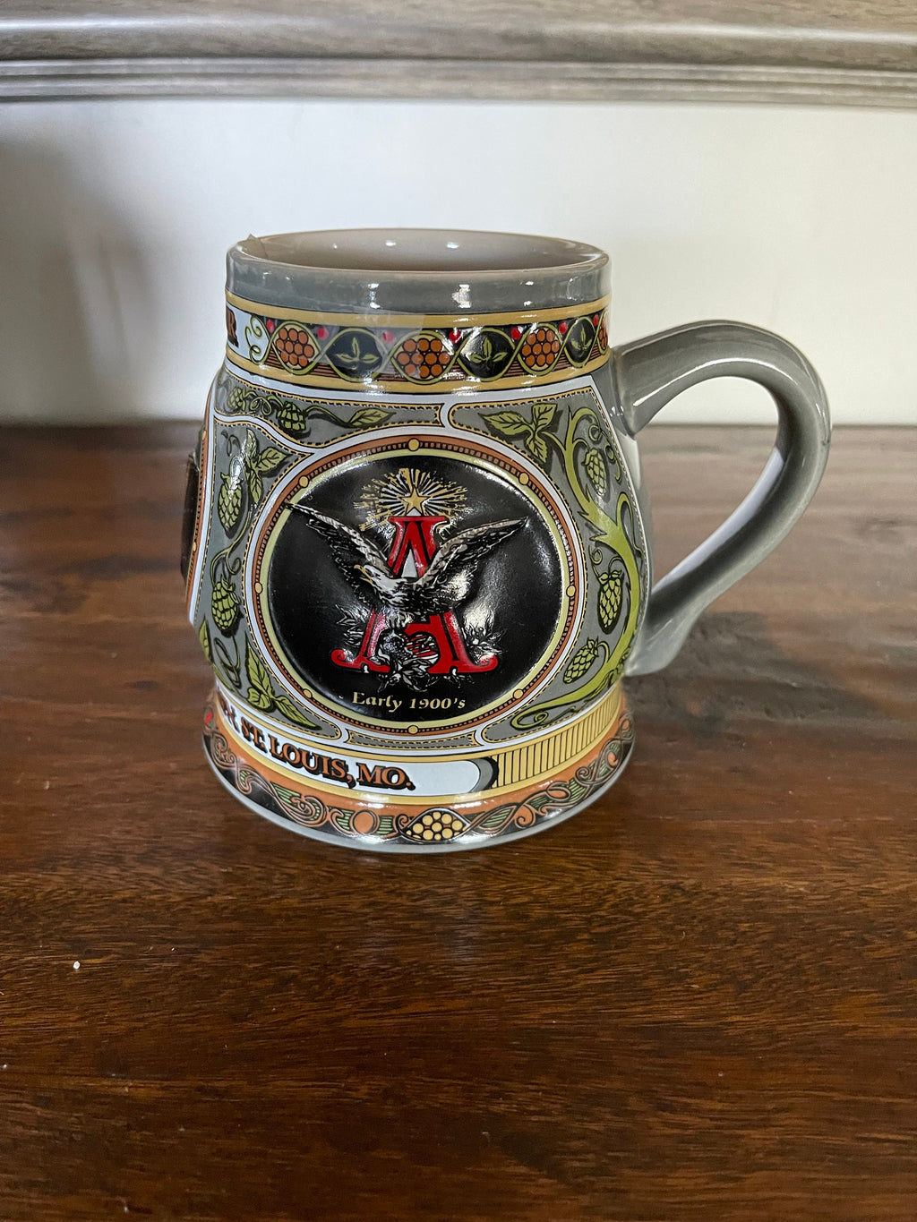 Vintage Budweiser stein 1890 edition