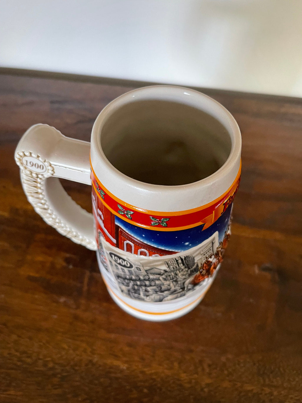 Vintage Budweiser 1999 Holiday Stein